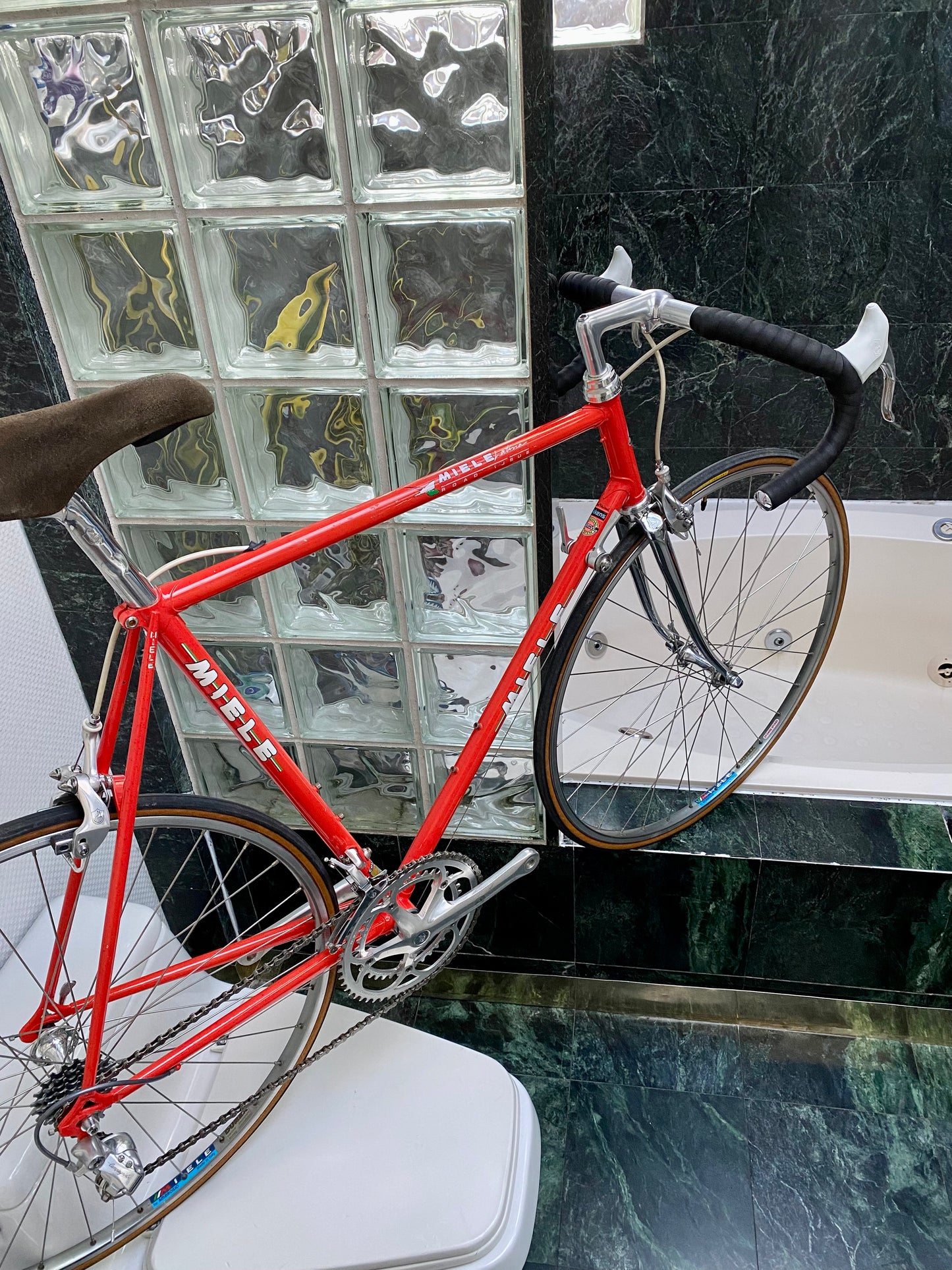 (SIZE 56cm) 1980's MIELE LATINA ROAD BIKE - CAMPAGNOLO ATHENA