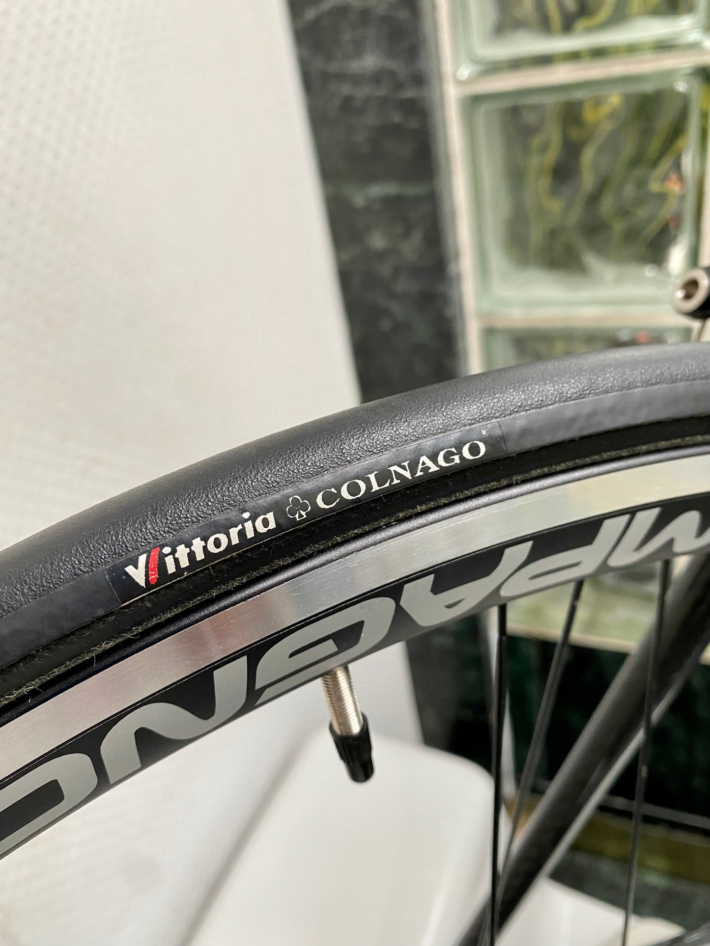 (SIZE 53cm) 2004 COLNAGO PRESIDENT LEONARDO DA VINCI ROAD BIKE - CAMPAGNOLO RECORD