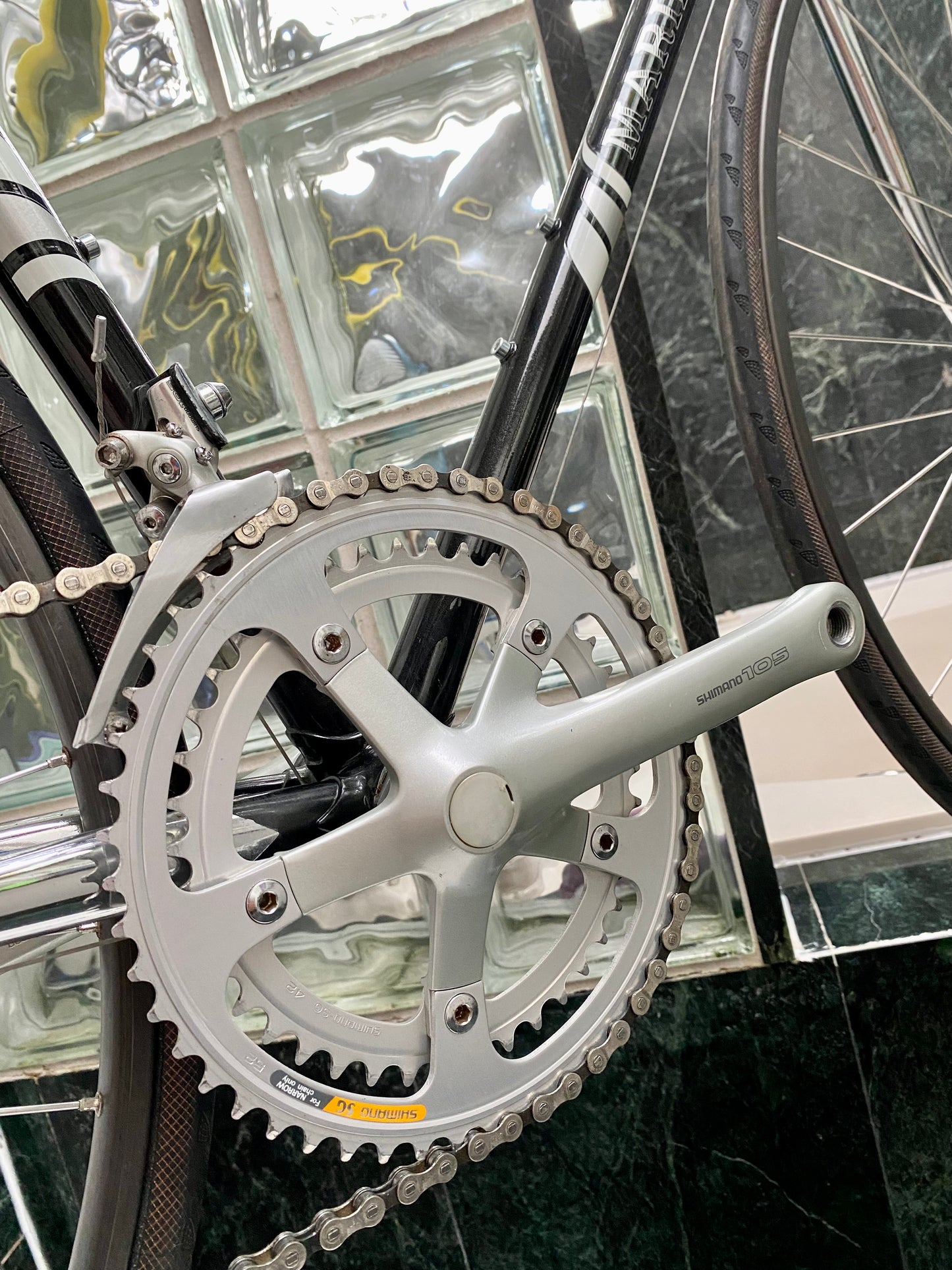 (SIZE 51cm) 1980's MARINONI SPECIAL ROAD BIKE - COLUMBUS SL - SHIMANO 105