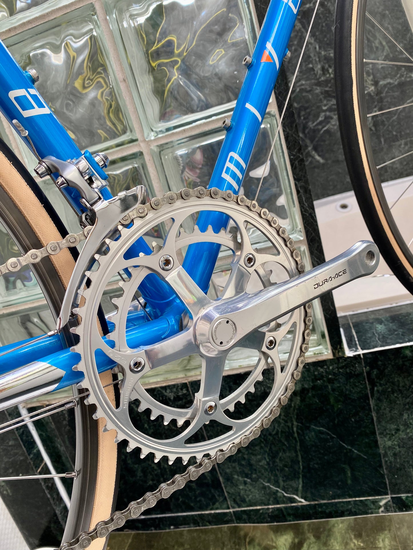 (SIZE 53.5cm) LATE-1980's TEAM MIYATA ROAD BIKE - SHIMANO DURA ACE - SPOTLESS