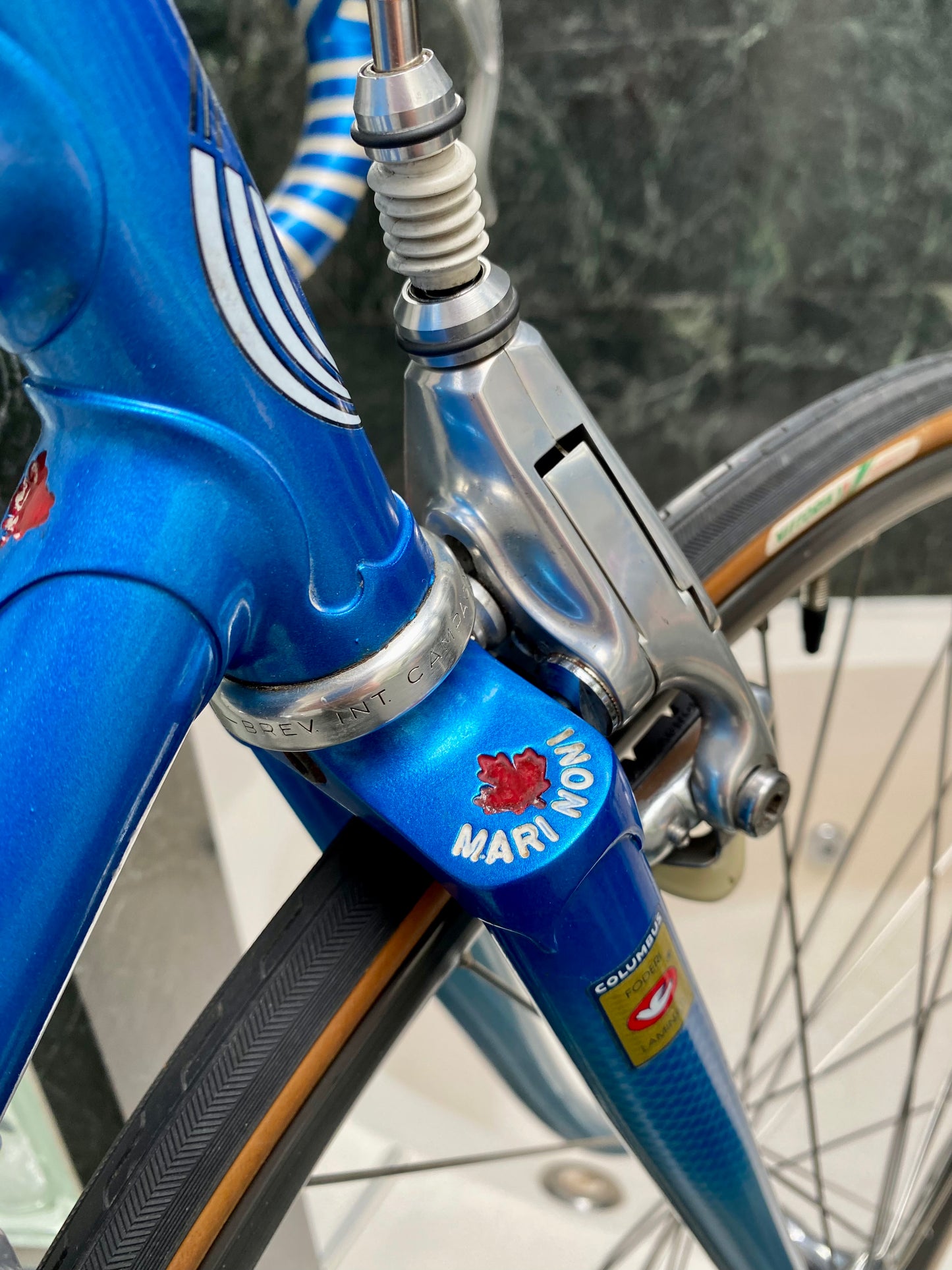 (SIZE 51cm) 1980's MARINONI SPECIAL ROAD BIKE - CAMPAGNOLO C-RECORD DELTA GROUPSET