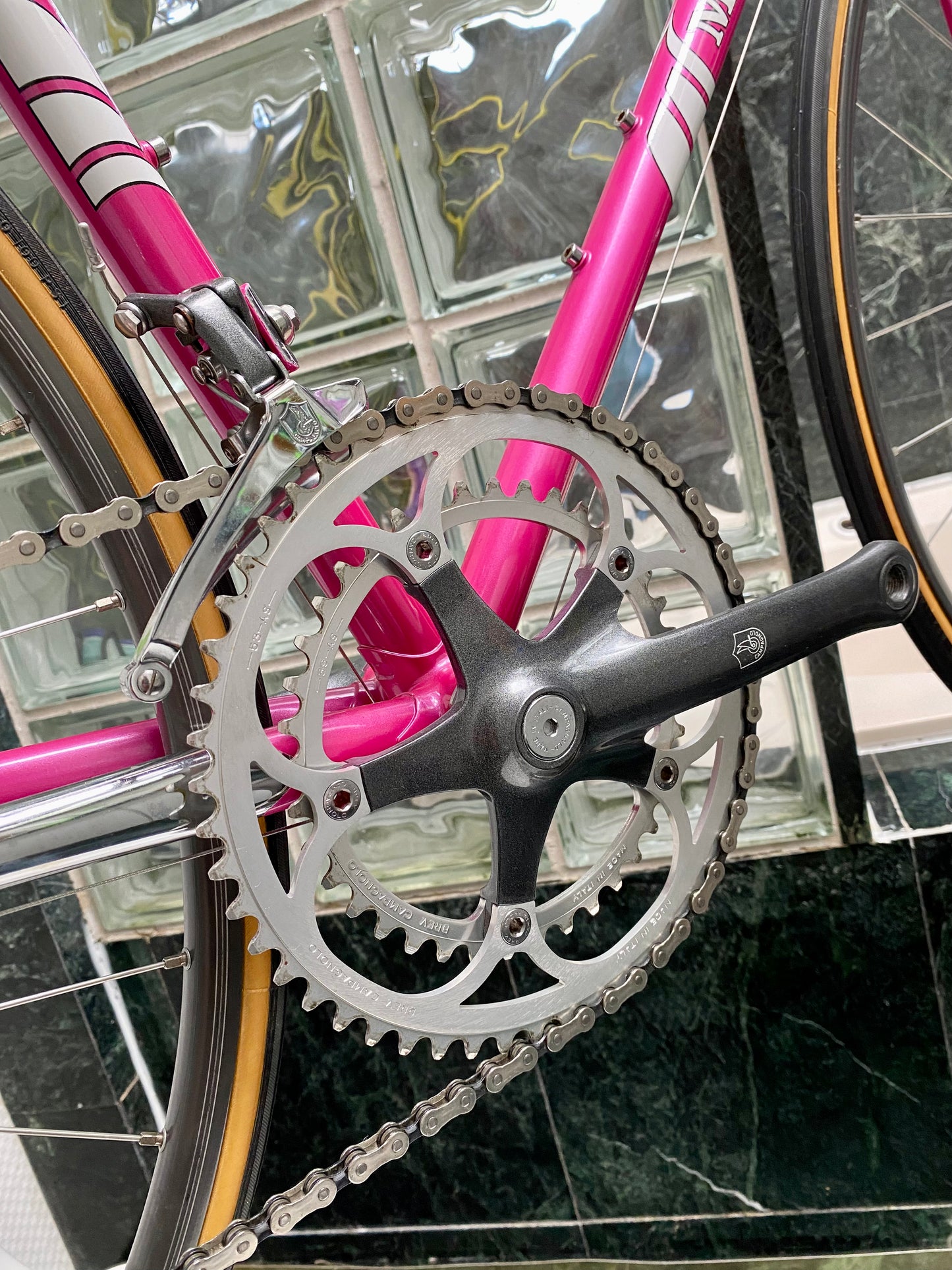 (SIZE 54cm) 1980's MARINONI SPECIAL ROAD BIKE - RARE CAMPAGNOLO CHORUS "CENTURY FINISH" GROUPSET - COLUMBUS SL