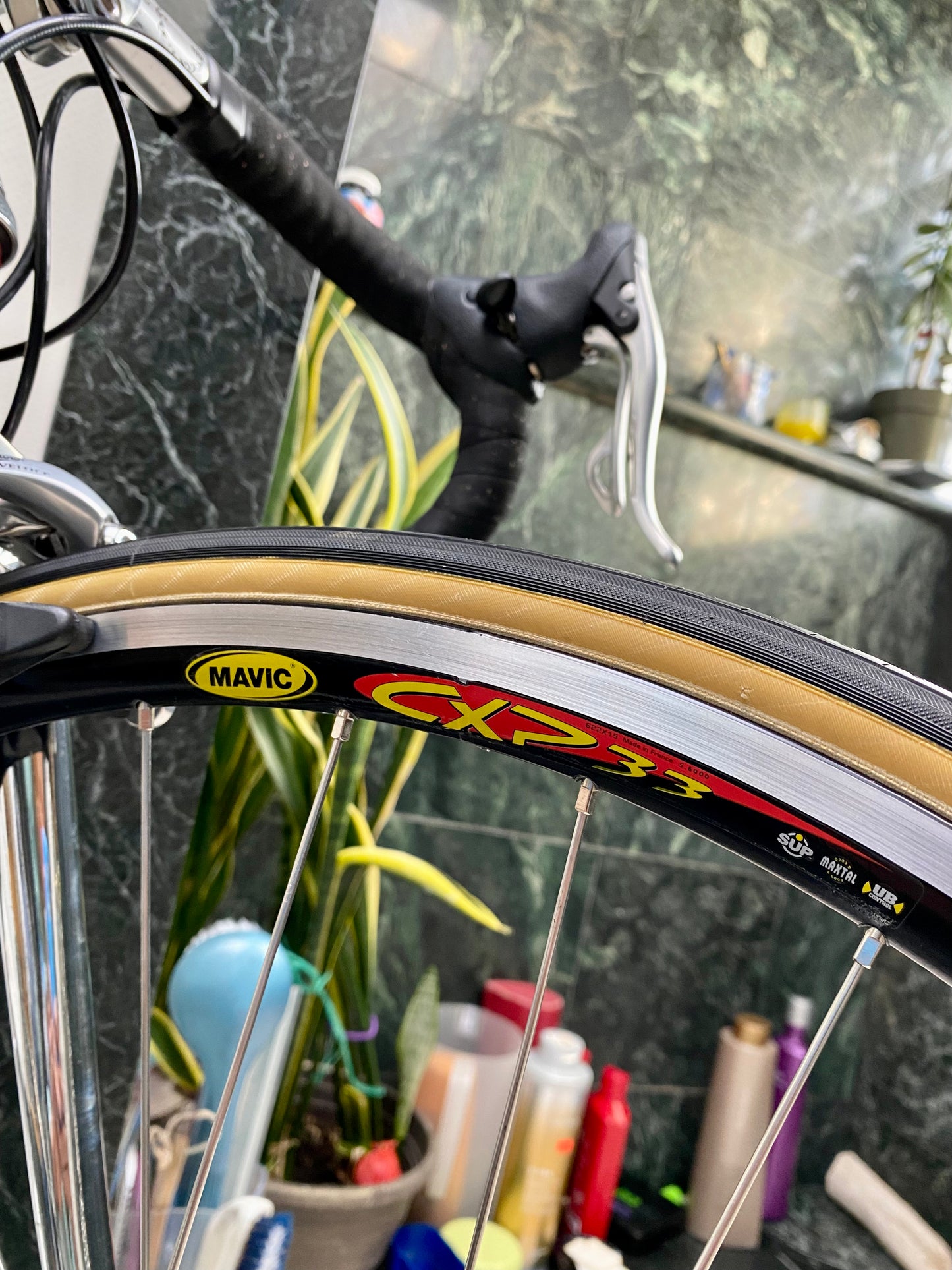 (SIZE "43cm") 1999 GIANELLA STEEL ROAD BIKE - CUSTOM BUILT - COLUMBUS SLX - CAMPY