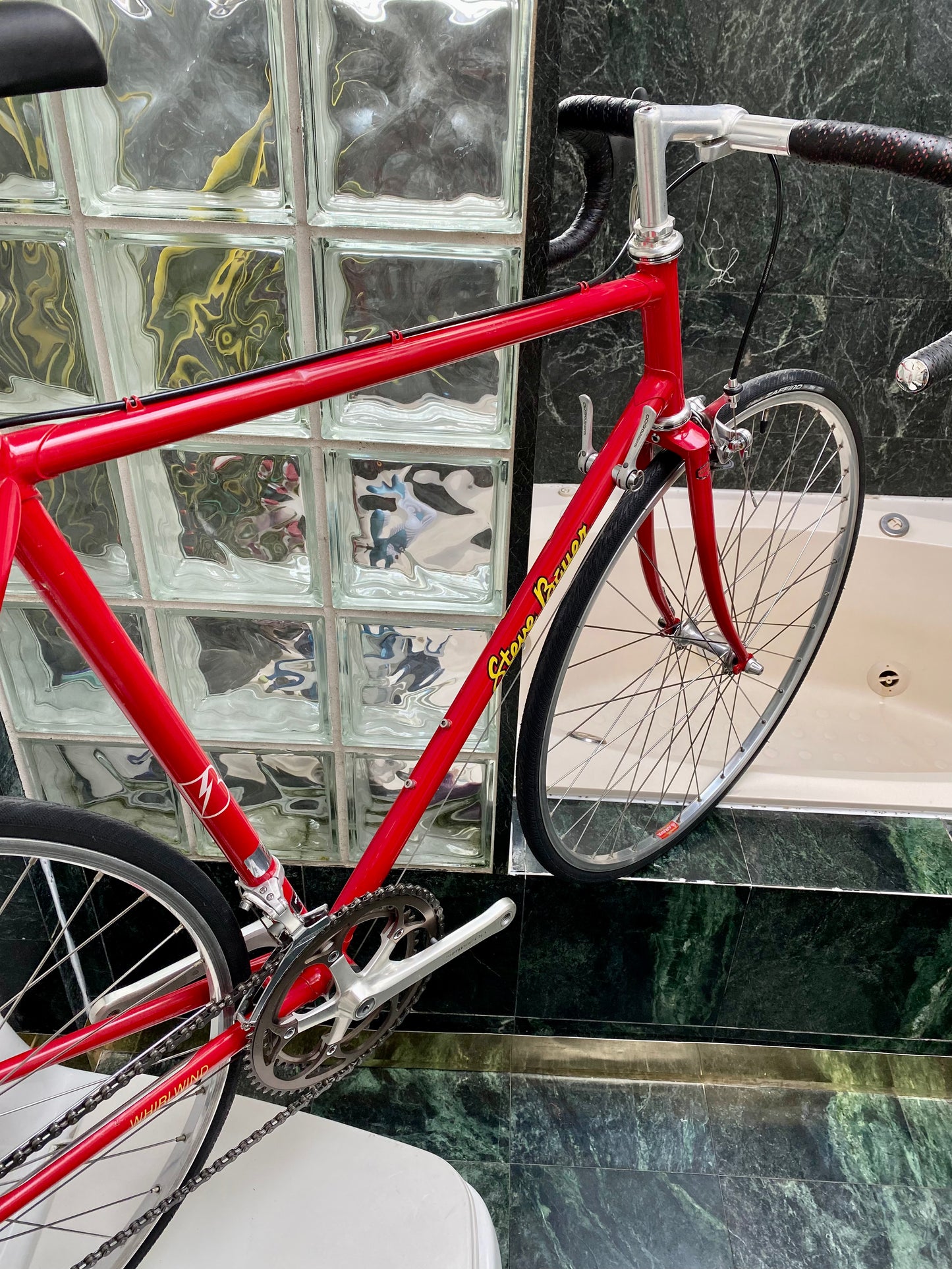 (SIZE 56cm) 1980's STEVE BAUER ROAD BIKE - SHIMANO 600