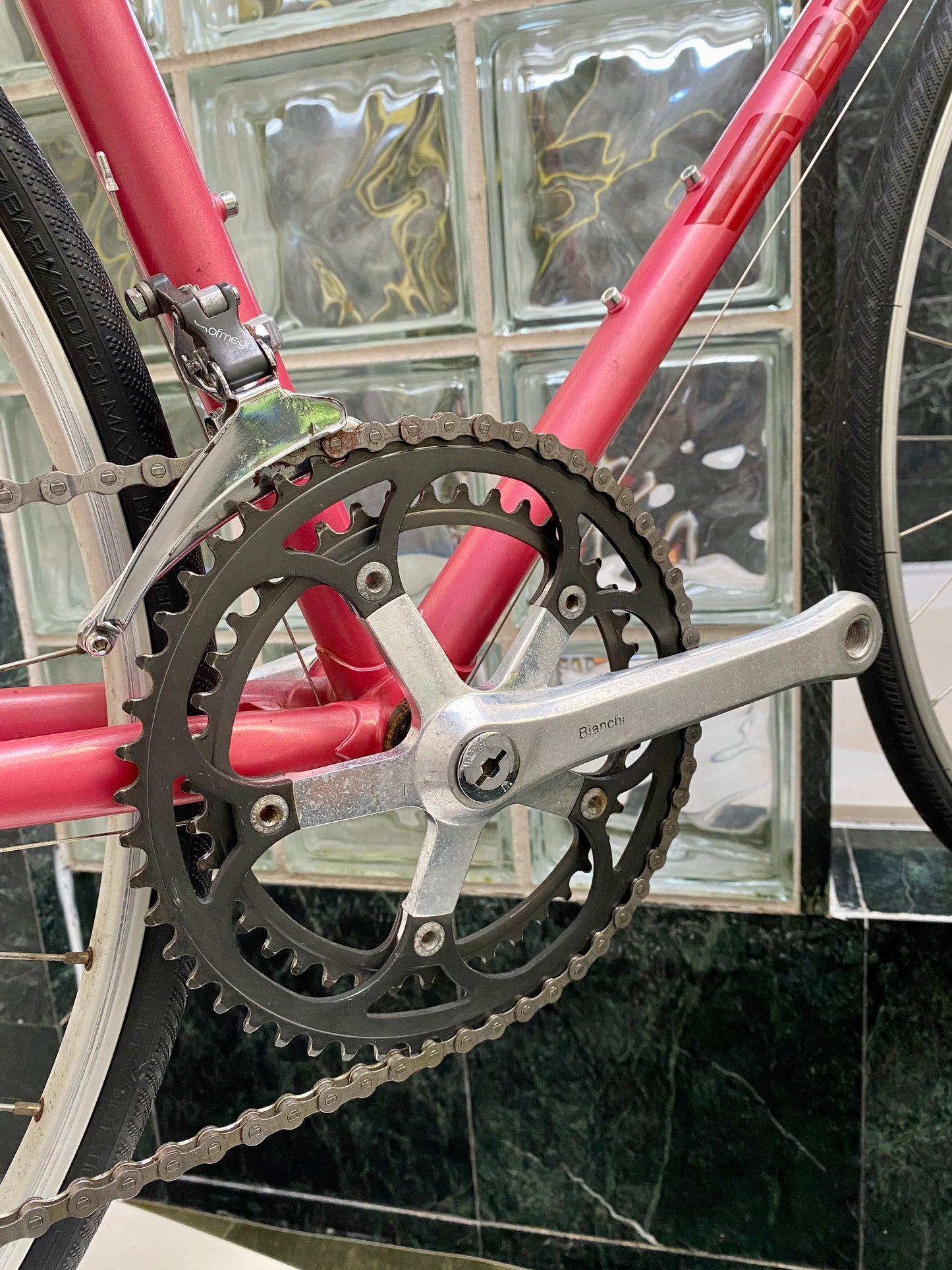 (SIZE 58cm) BIANCHI SQUADRA ROAD BIKE - MADE IN ITALY - COLUMBUS