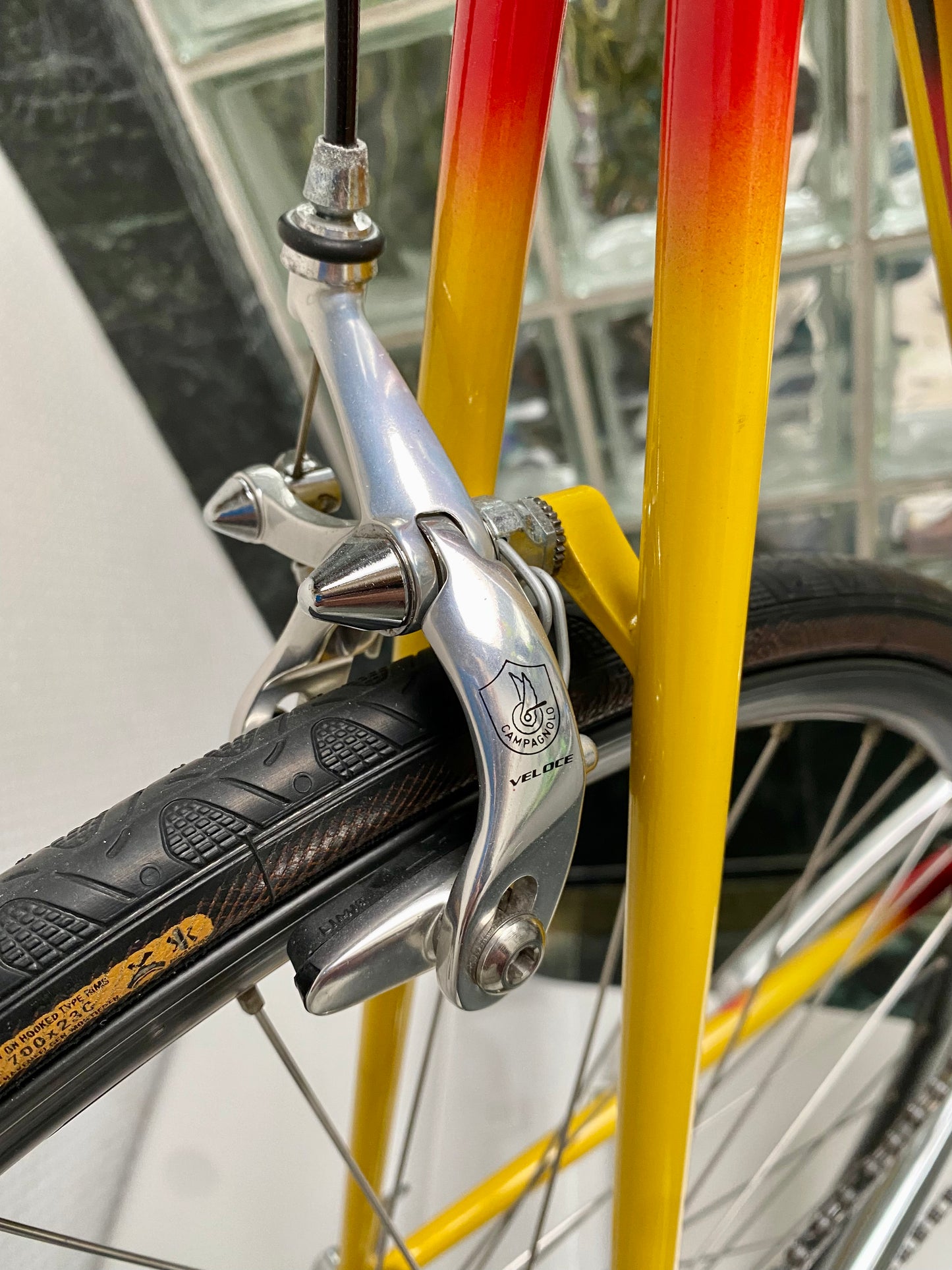(SIZE 60cm) 1990's MARINONI ROAD BIKE - COLUMBUS EL EXTRA LIGHT - CAMPAGNOLO - ABSOLUTELY SPOTLESS!