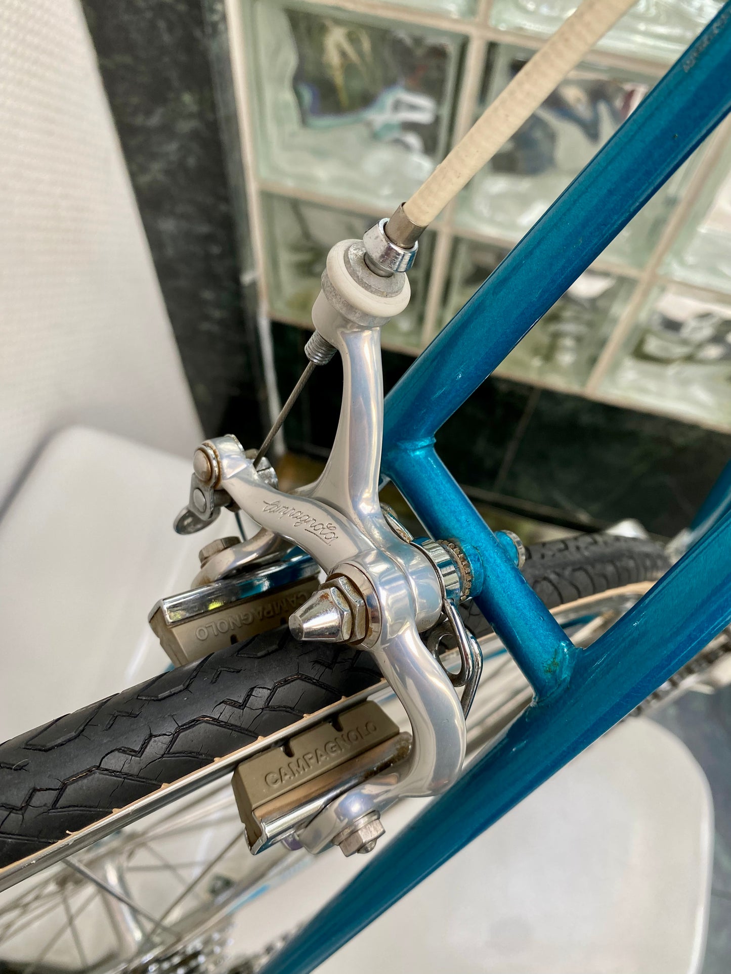 (SIZE 54cm) 1980's BIANCHI ROAD BIKE - CAMPAGNOLO