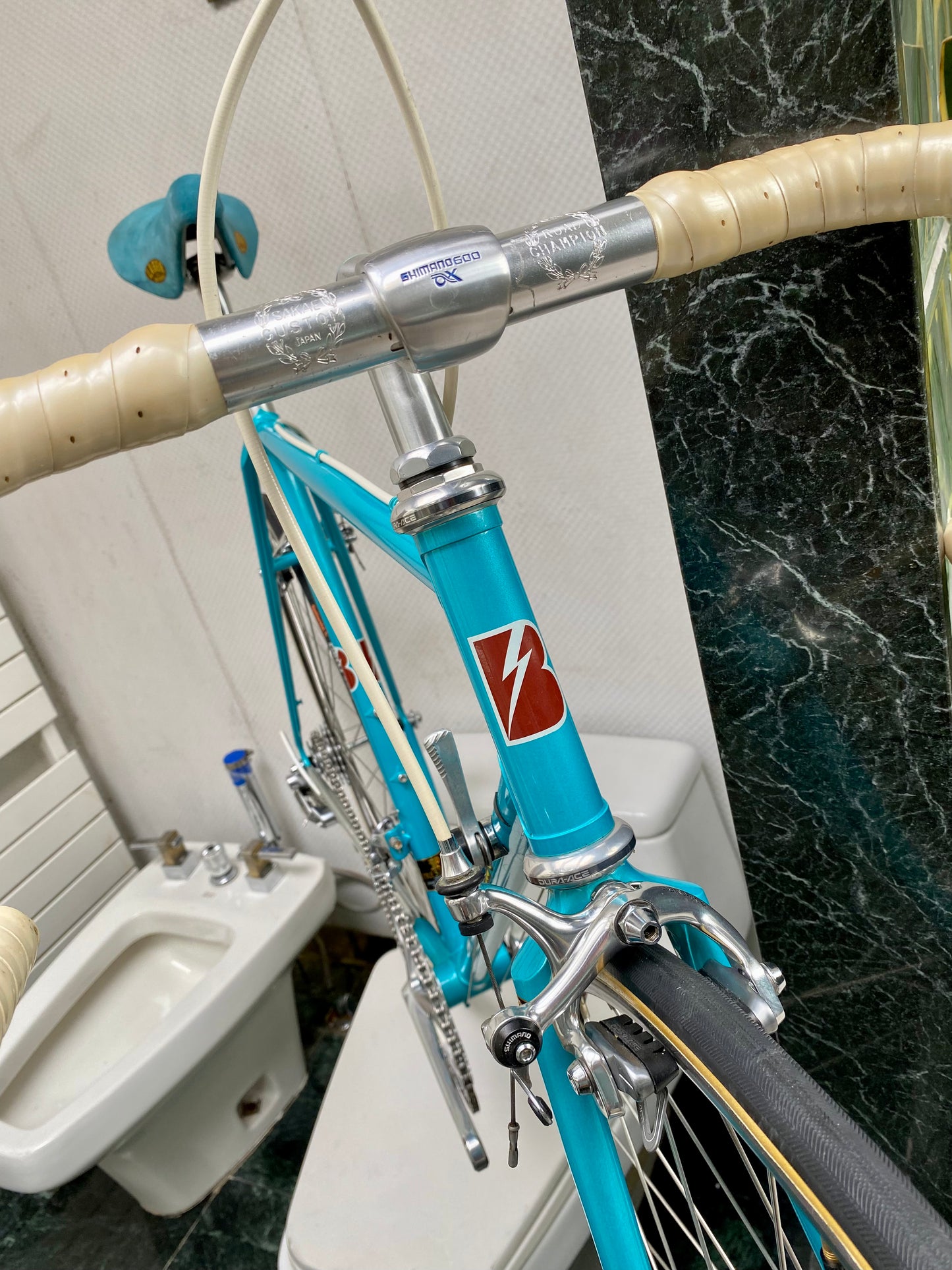 (SIZE 54cm) 1980's STEVE BAUER VORTEX ROAD BIKE - TANGE PRESTIGE - DURA ACE