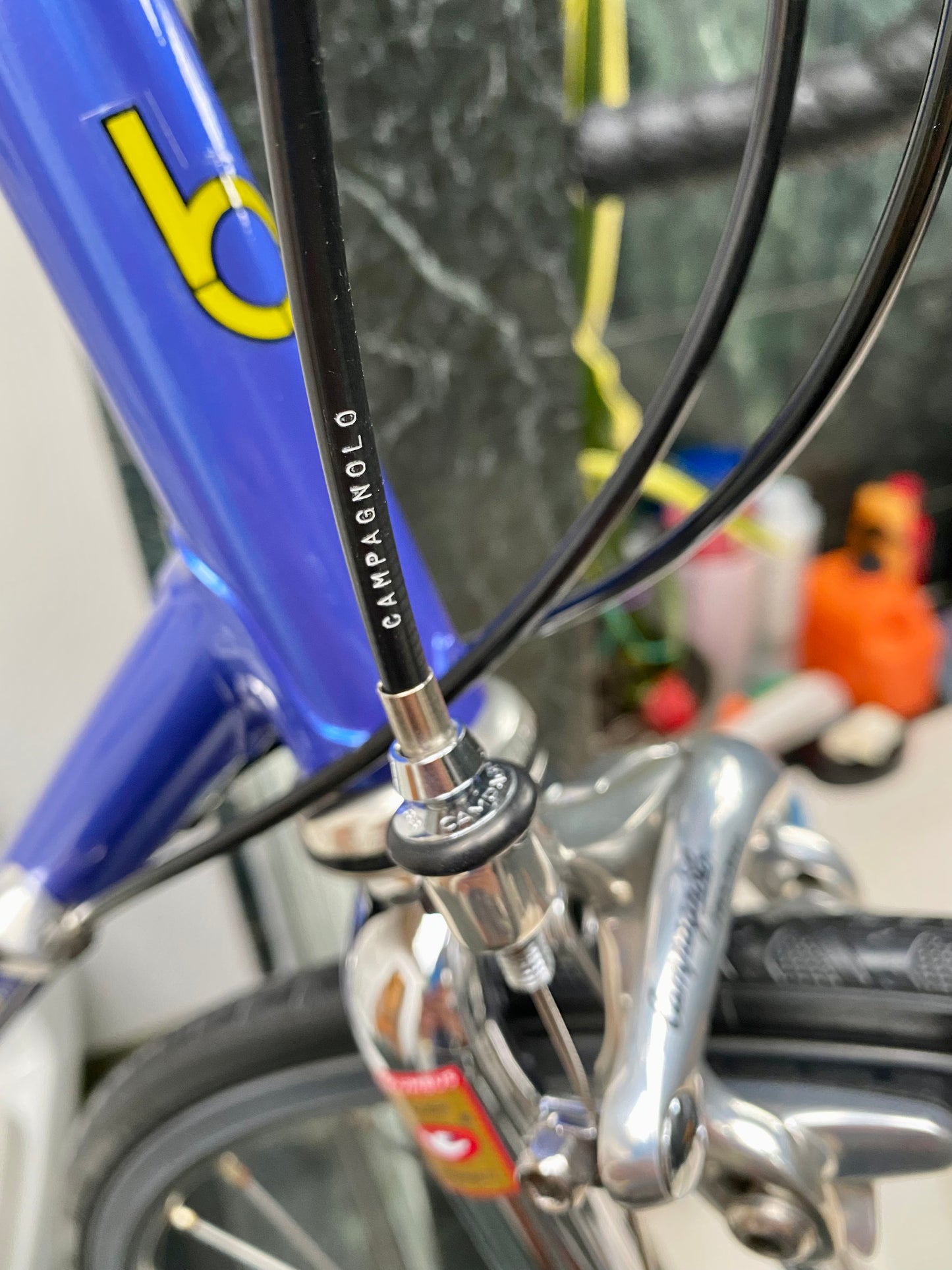 (SIZE 56cm) EARLY-1990's BERTRAND "3000" ROAD BIKE - CAMPAGNOLO RECORD