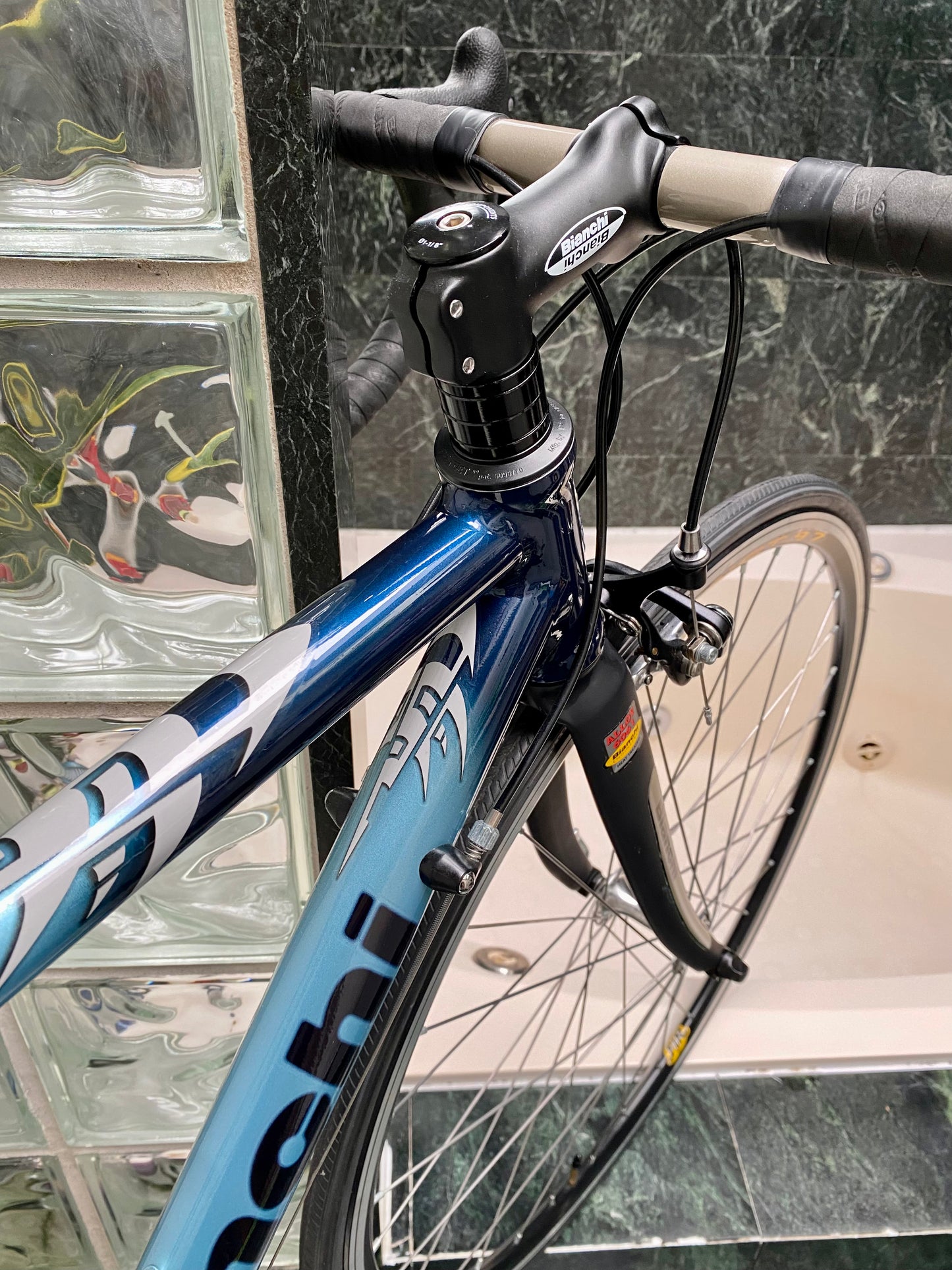 (SIZE 51cm) NOS / BRAND NEW CLASSIC BIANCHI ROAD BIKE - CAMPAGNOLO