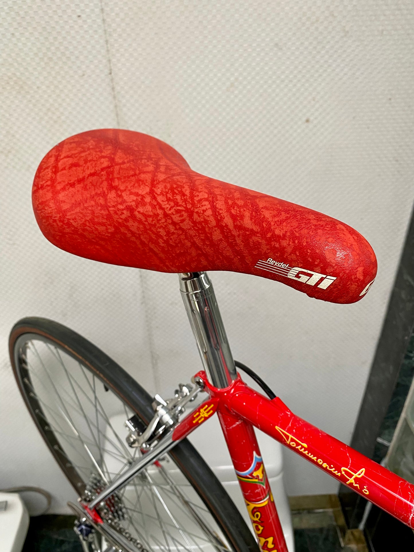 (SIZE 53cm) 1980's TOMMASINI SUPER PRESTIGE ROAD BIKE - CAMPAGNOLO SUPER RECORD - COLUMBUS SLX