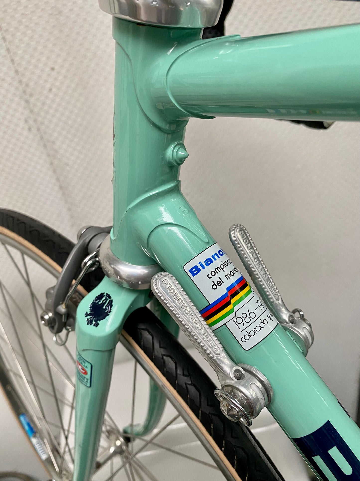 (SIZE 53cm) 1980's BIANCHI TROFEO ROAD BIKE - CAMPAGNOLO - COLUMBUS - LIKE NEW