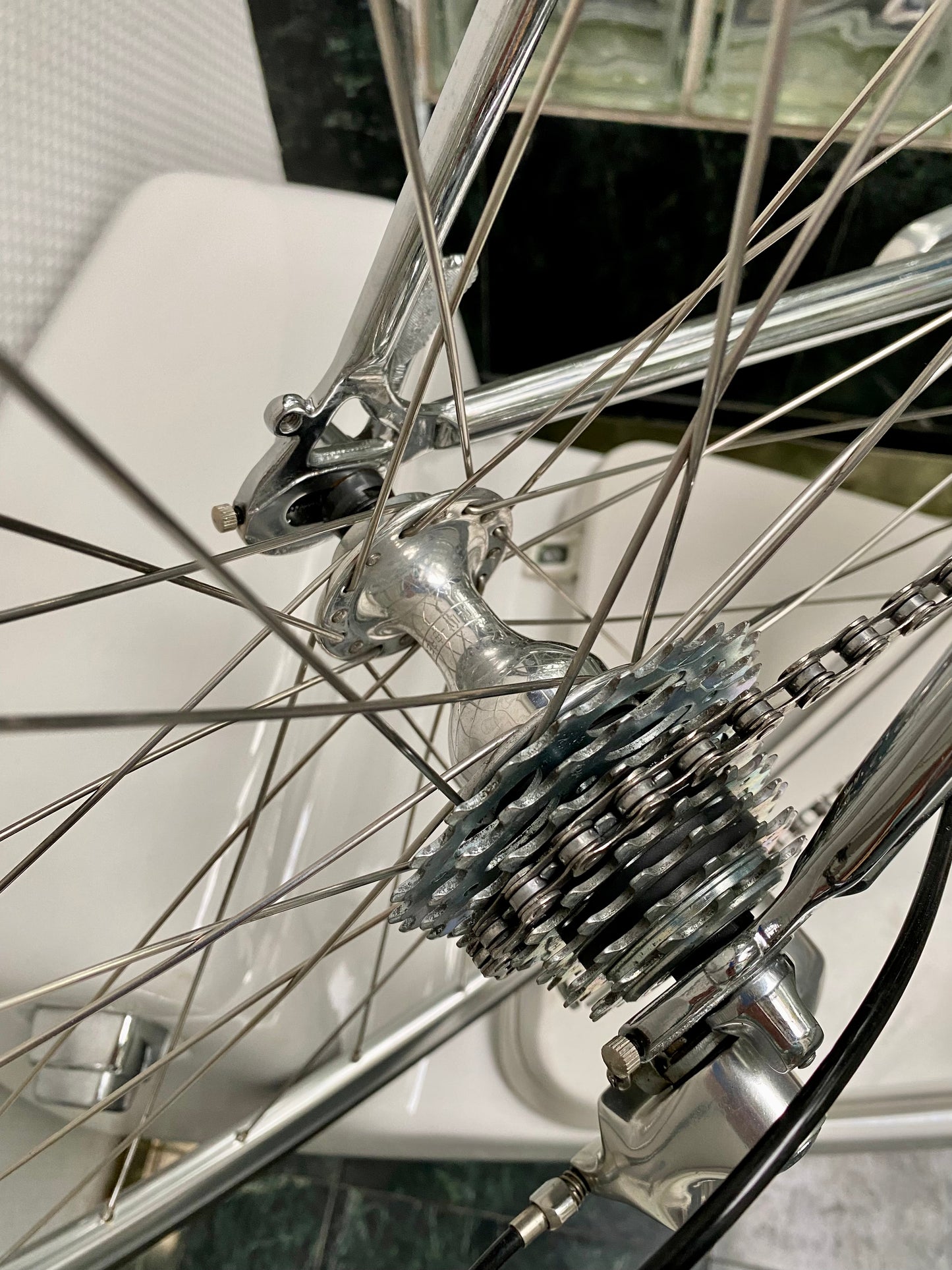 (SIZE 56cm) 1990's MARINONI ROAD BIKE - ABSOLUTELY INCREDIBLE - SPOTLESS - CAMPAGNOLO