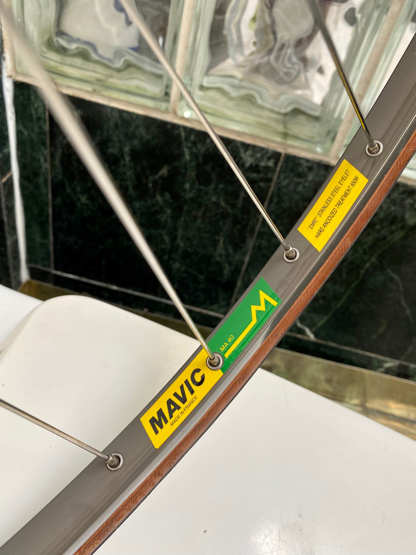 (SIZE 54cm) EARLY-1990's CUSTOM CRAMEROTTI ROAD BIKE - CAMPAGNOLO CHORUS - SPOTLESS