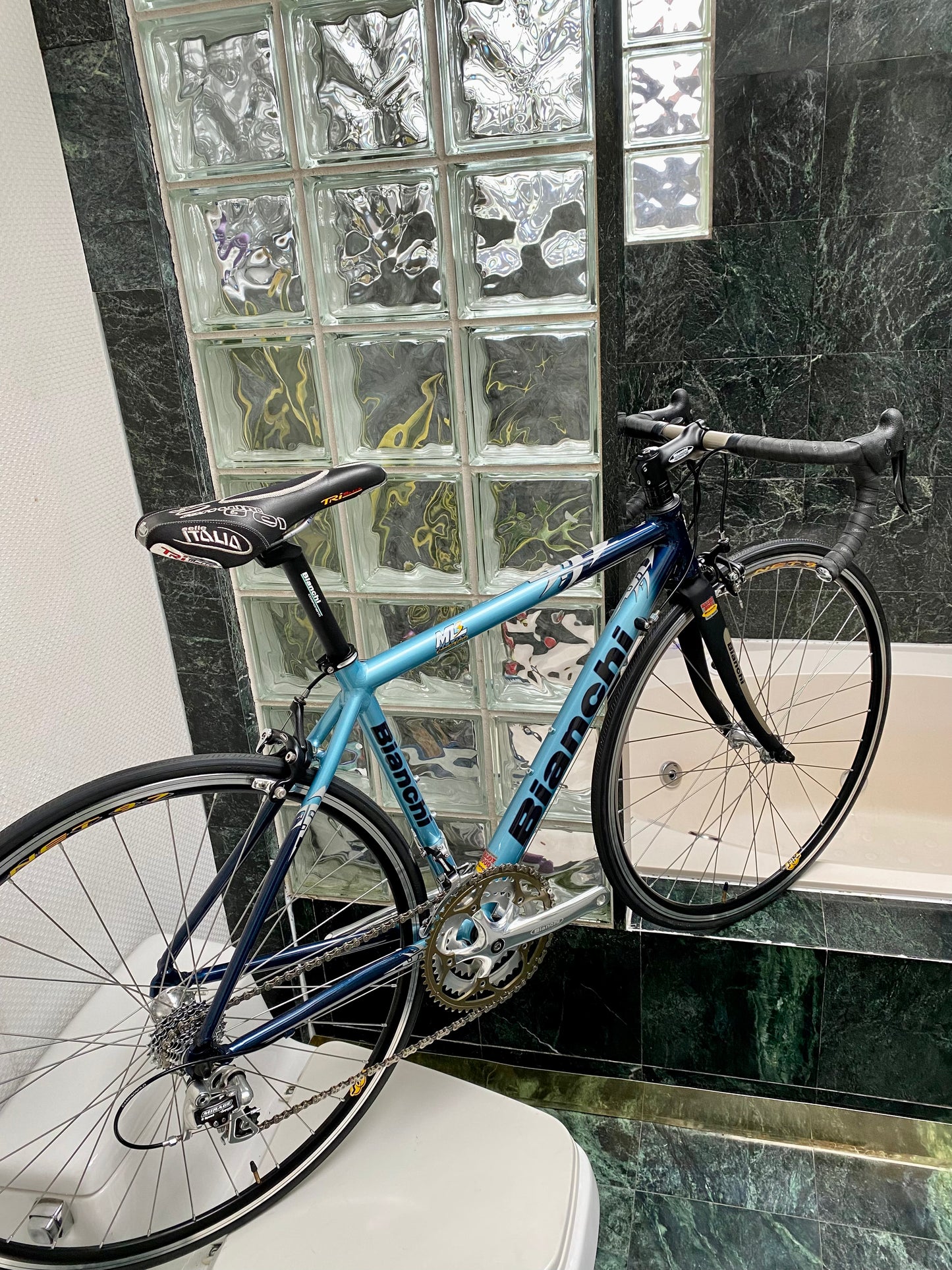 (SIZE 51cm) NOS / BRAND NEW CLASSIC BIANCHI ROAD BIKE - CAMPAGNOLO