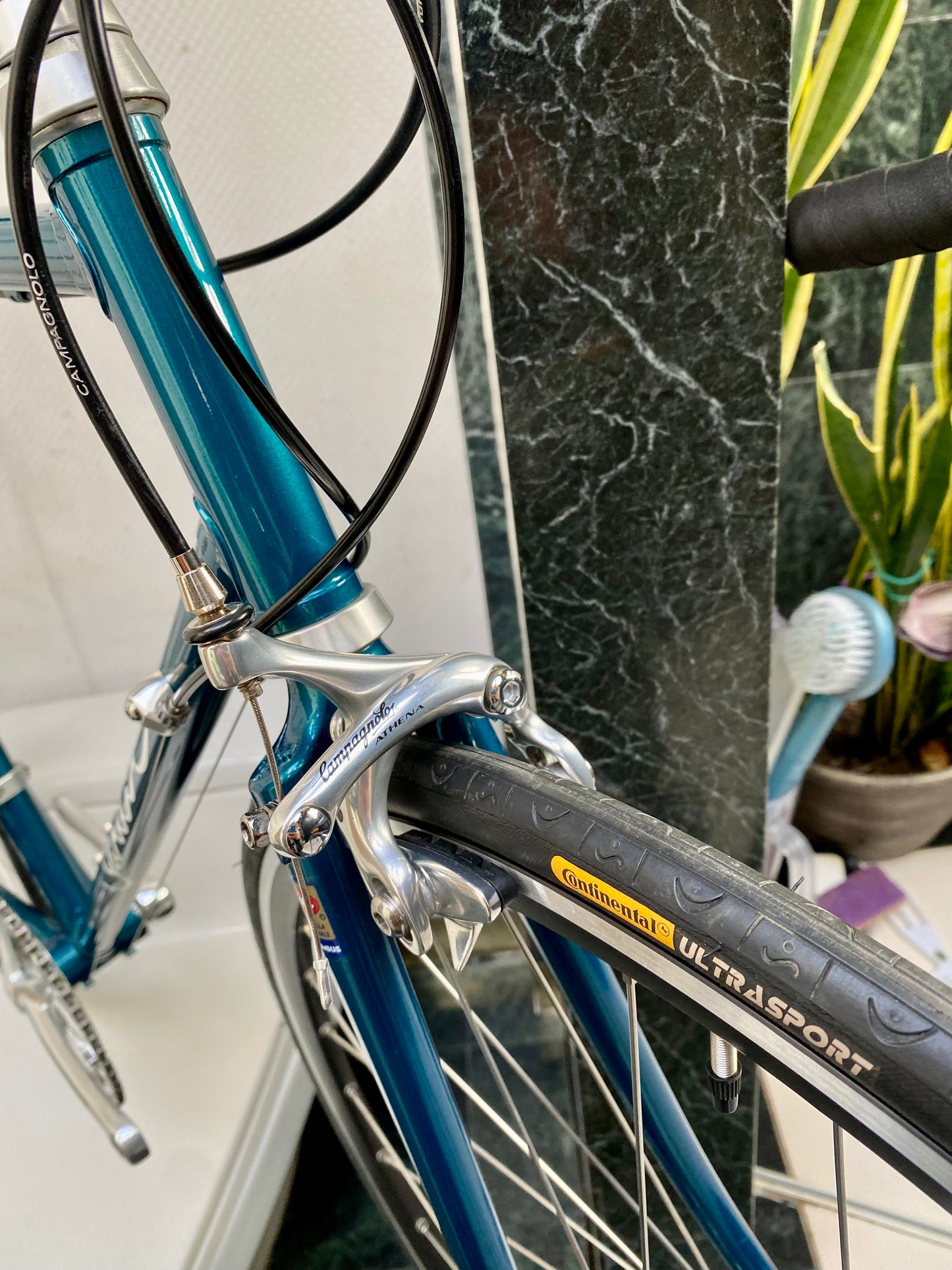 (SIZE 55cm) EARLY-1990's CUSTOM-BUILT GARDIN ROAD BIKE - CAMPAGNOLO ATHENA