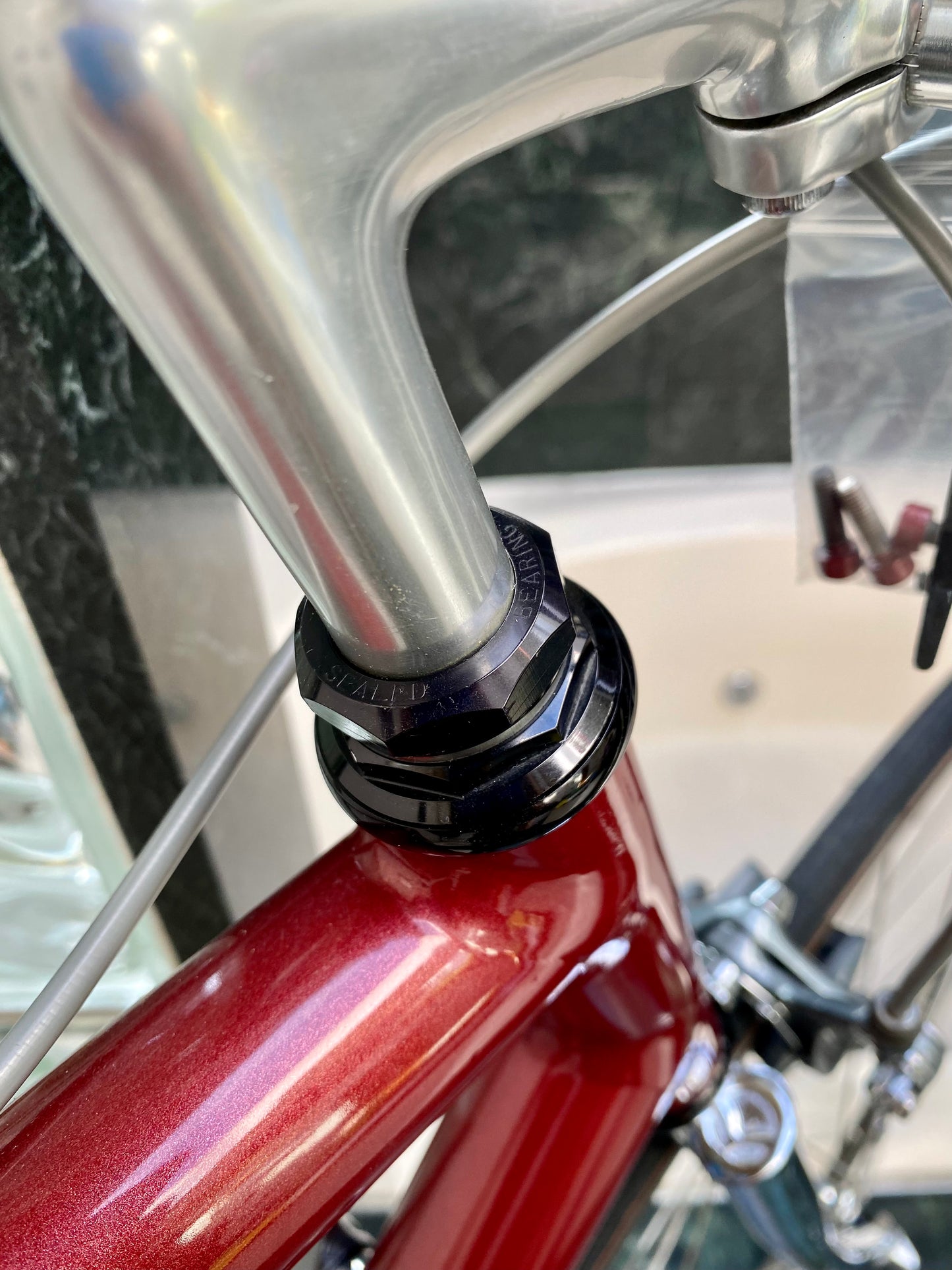 (SIZE 56cm) 1980's KLEIN QUANTUM ROAD BIKE - SHIMANO 600 - SPOTLESS - RARE