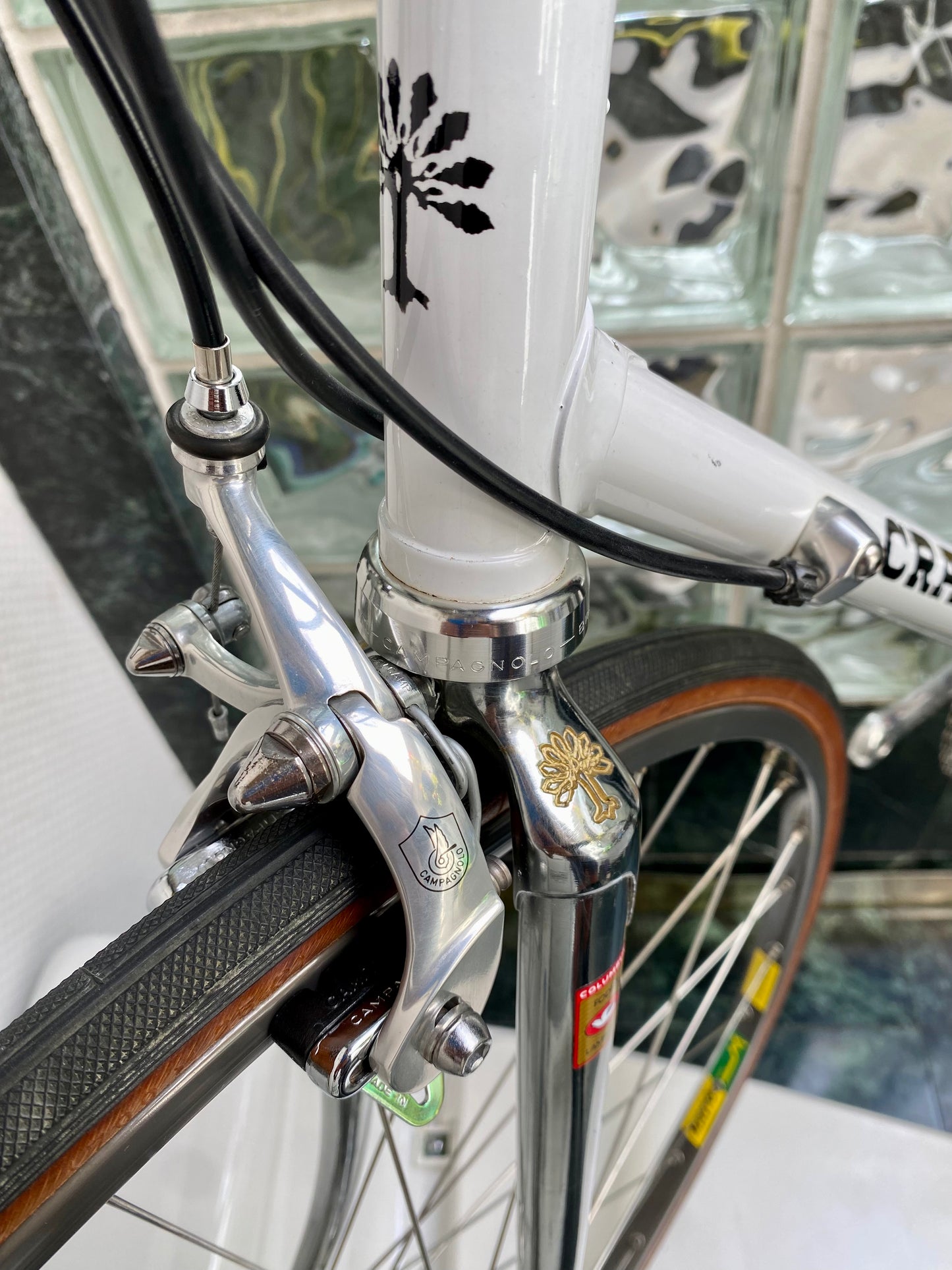 (SIZE 54cm) EARLY-1990's CUSTOM CRAMEROTTI ROAD BIKE - CAMPAGNOLO CHORUS - SPOTLESS