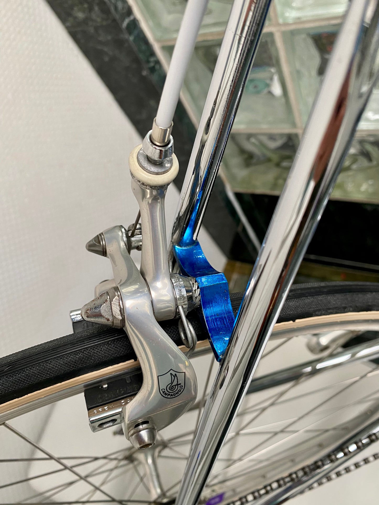 (SIZE 50cm) 1980's CRAMEROTTI ROAD BIKE - CUSTOM BUILT - CAMPAGNOLO ATHENA