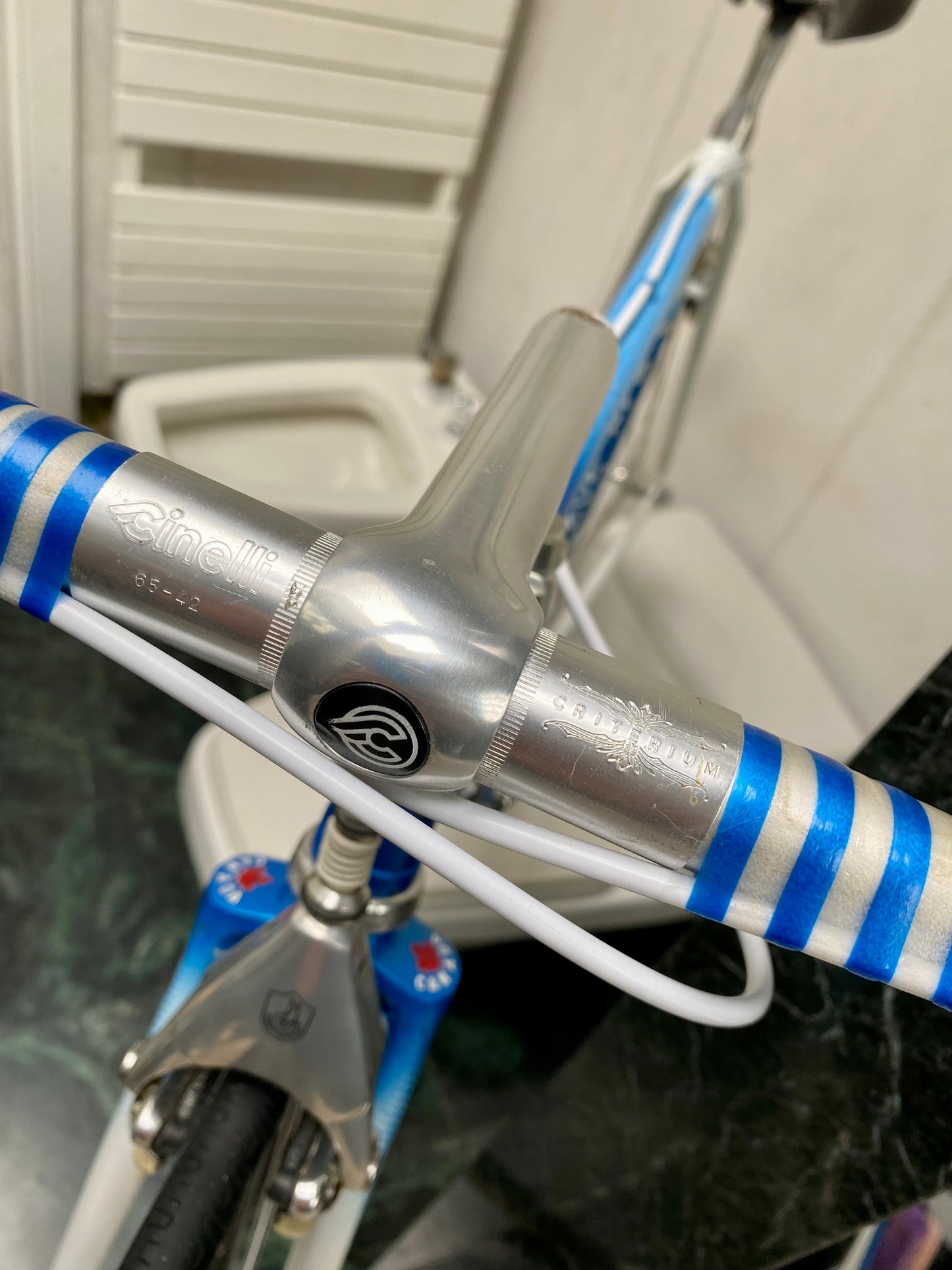 (SIZE 51cm) 1980's MARINONI SPECIAL ROAD BIKE - CAMPAGNOLO C-RECORD DELTA GROUPSET