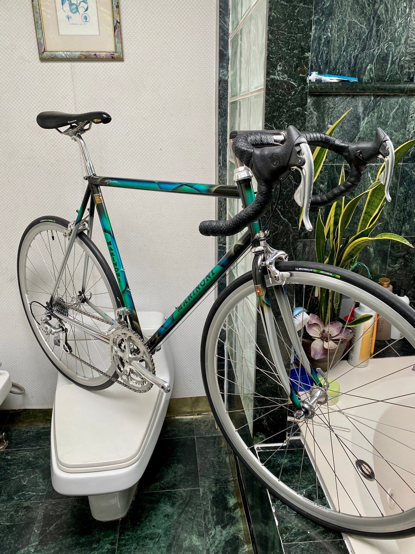 (SIZE 56cm) 1990's MARINONI LEGGERO ROAD BIKE - AS NICE AS IT GETS!!! - COLUMBUS EL - CAMPY