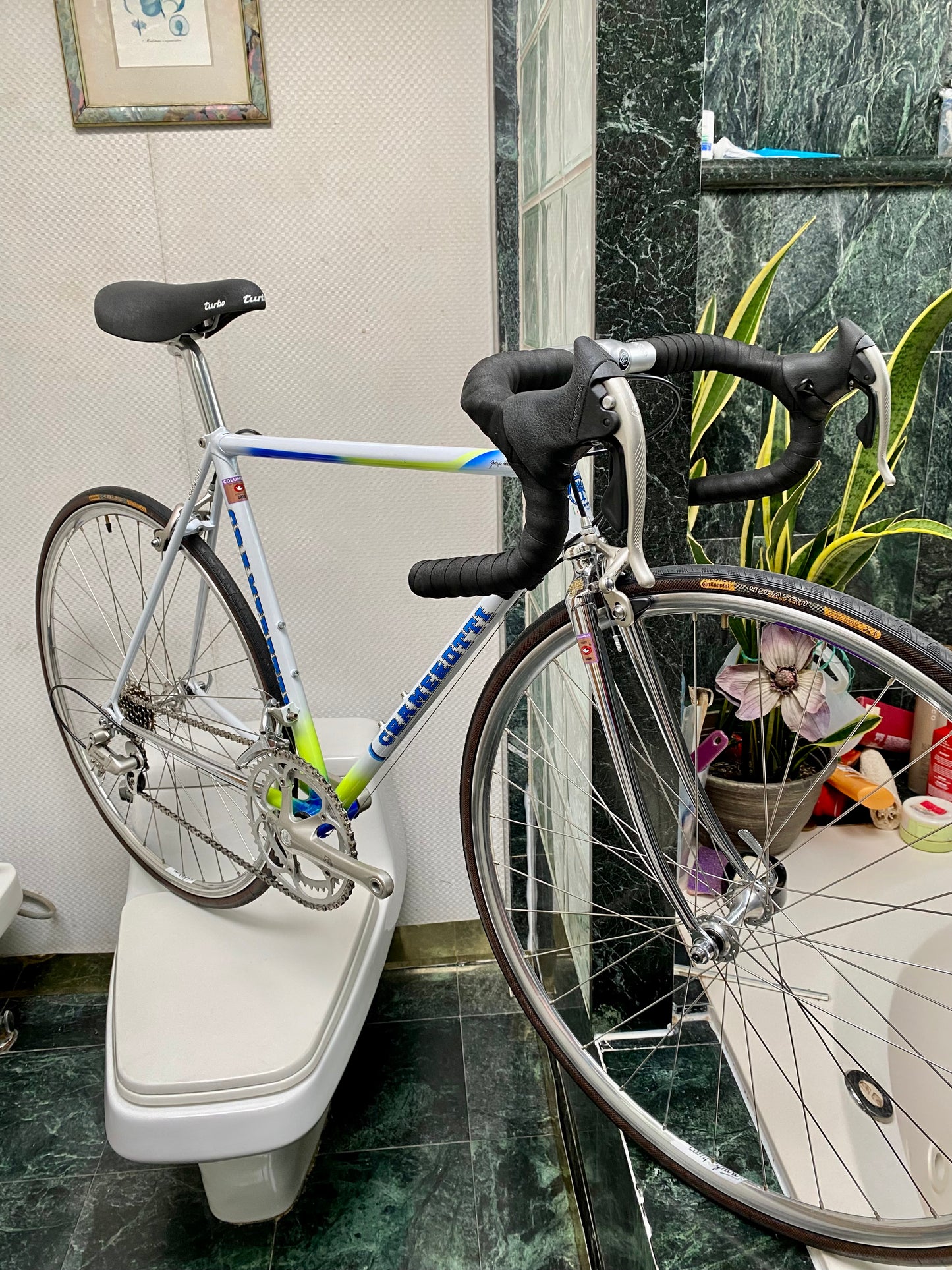 (SIZE 52cm) 1990's CRAMEROTTI ROAD BIKE - CAMPAGNOLO - CUSTOM BUILT - SPOTLESS