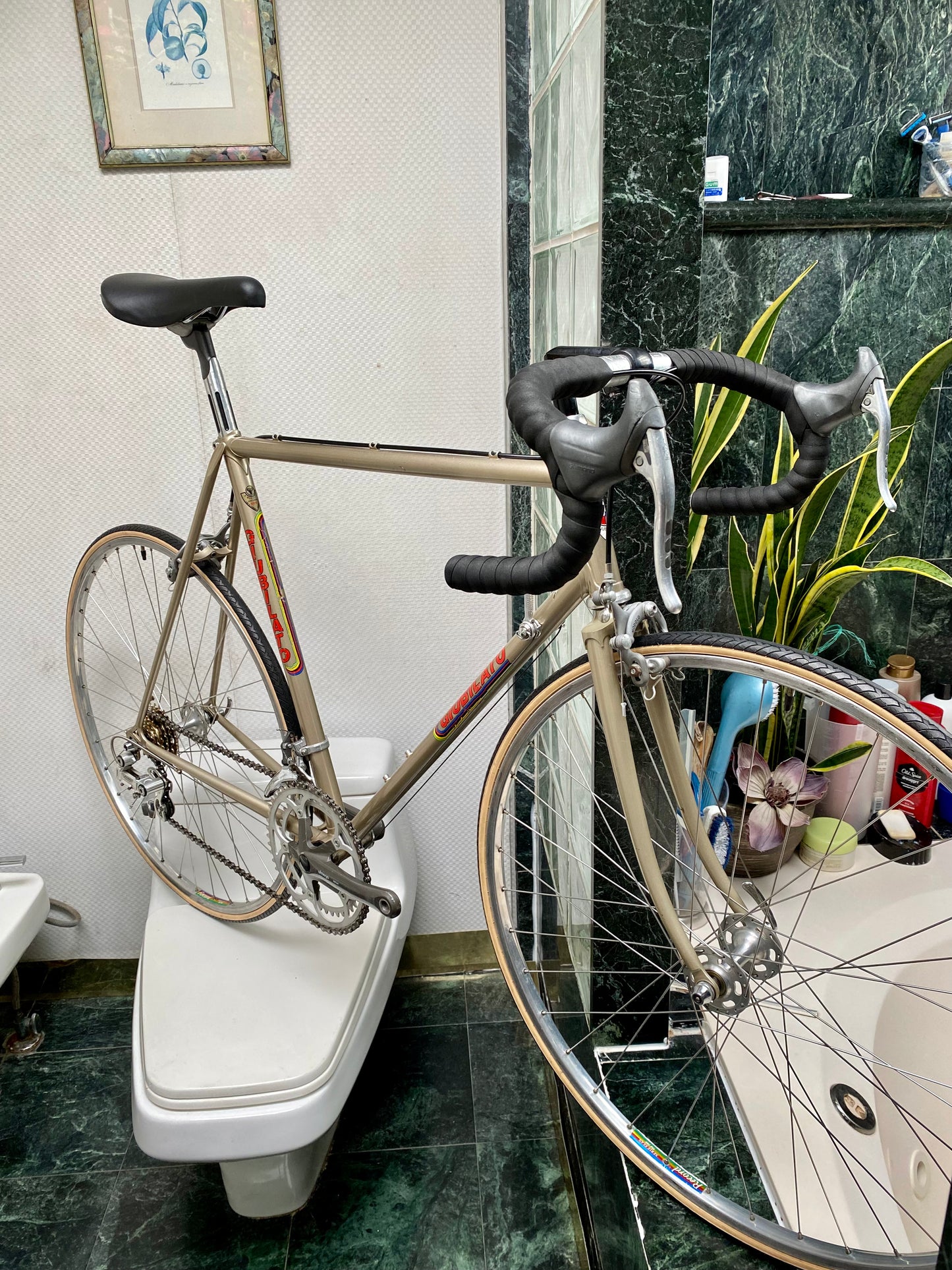 (SIZE 56cm) 1980's GIUBILATO ROAD BIKE - COOL!