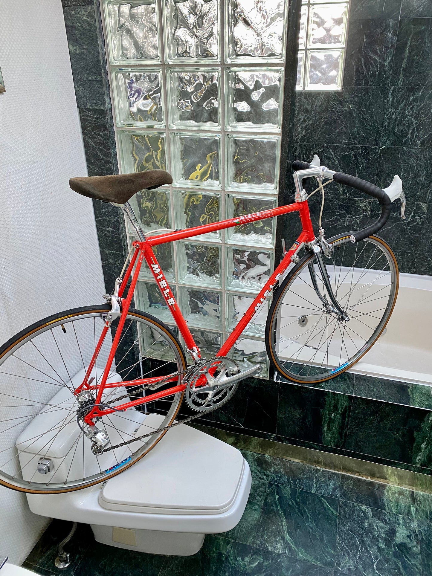 (SIZE 56cm) 1980's MIELE LATINA ROAD BIKE - CAMPAGNOLO ATHENA
