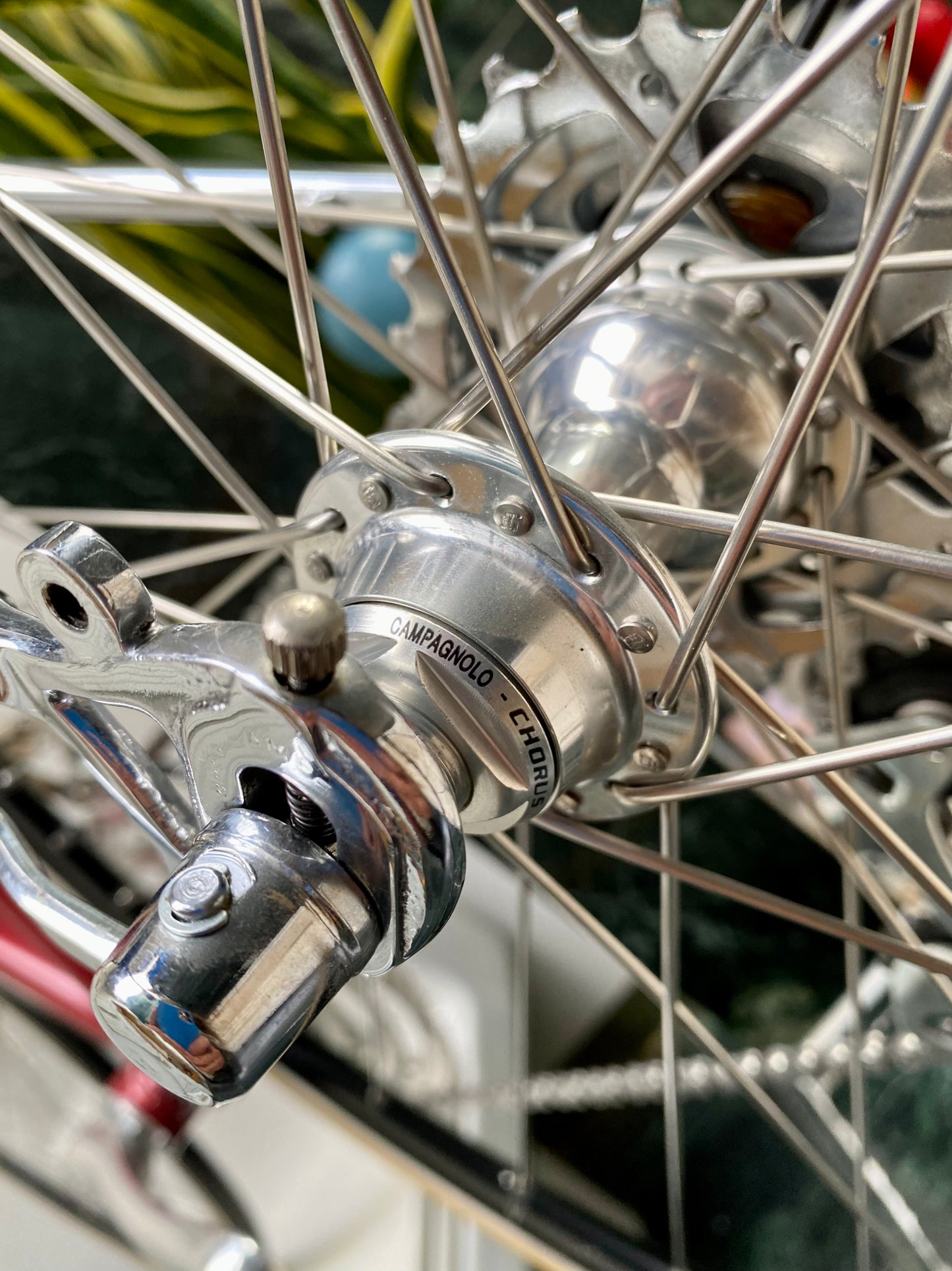 (SIZE "43cm") 1999 GIANELLA STEEL ROAD BIKE - CUSTOM BUILT - COLUMBUS SLX - CAMPY