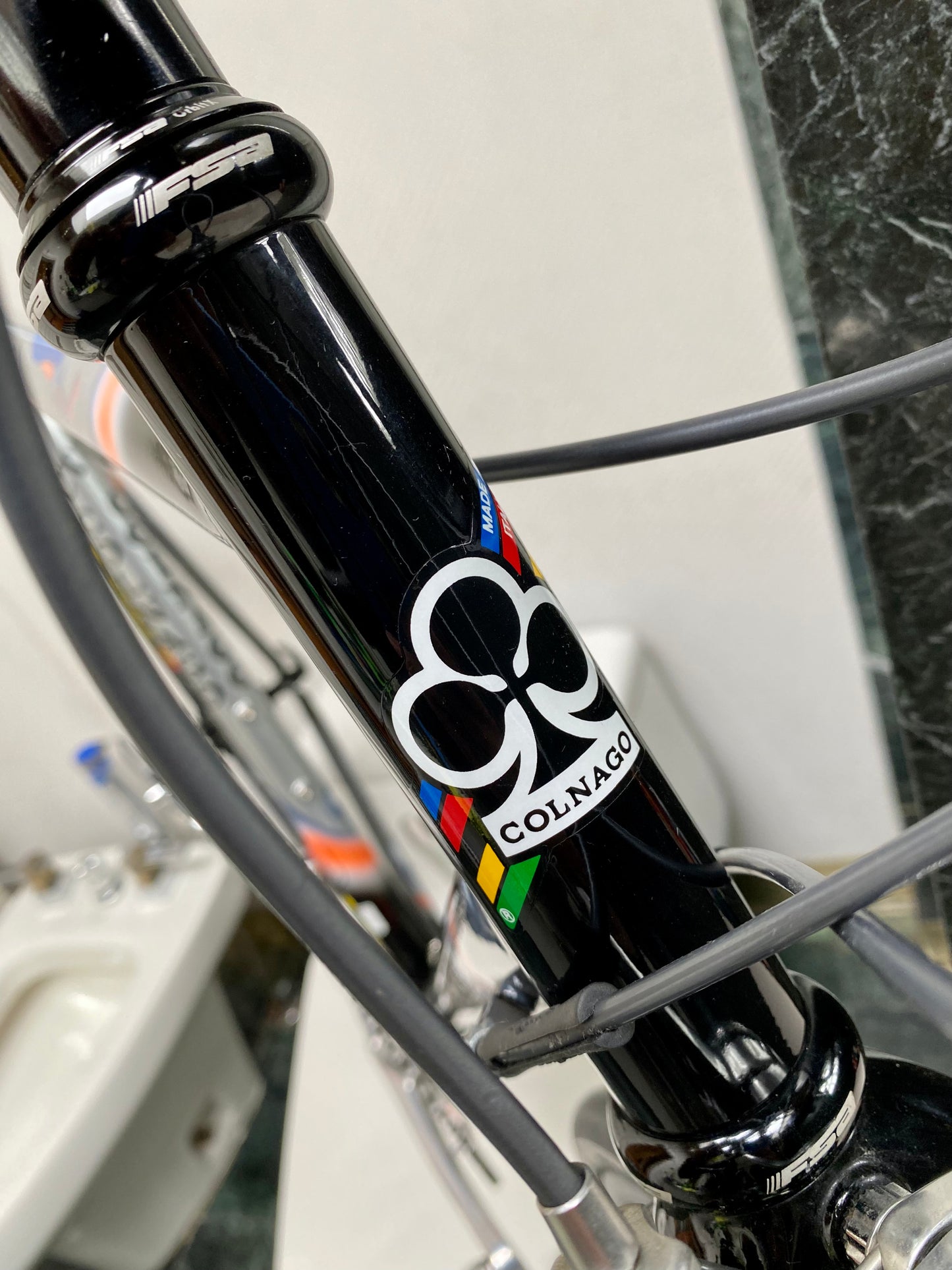 (SIZE 55cm) EARLY-2000's COLNAGO CT1 LUX TITANIO ROAD BIKE - DURA ACE - NOS