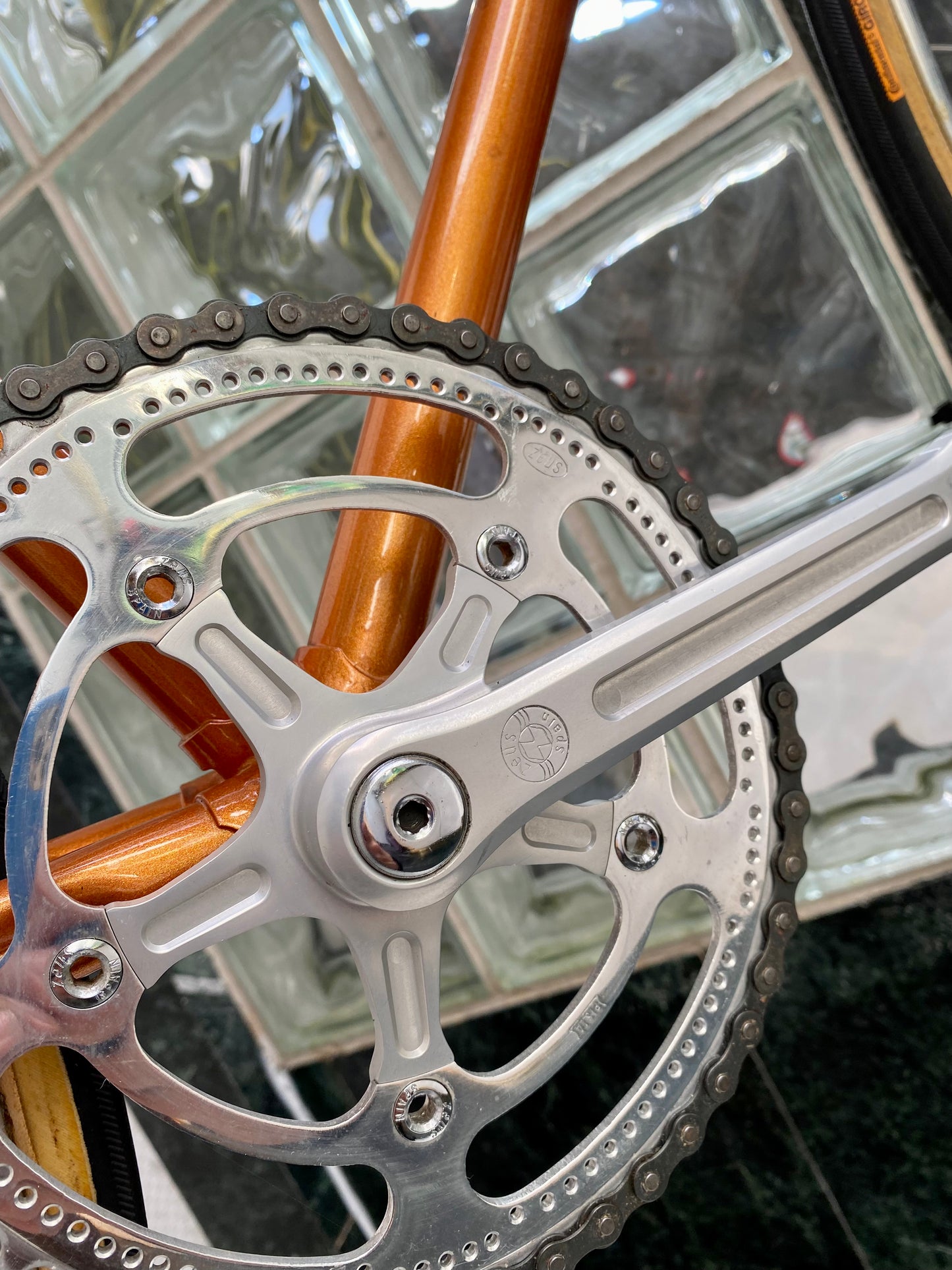 (SIZE 56cm) 1970's ZEUS PISTA TRACK BIKE - SUPER BEAUTIFUL!