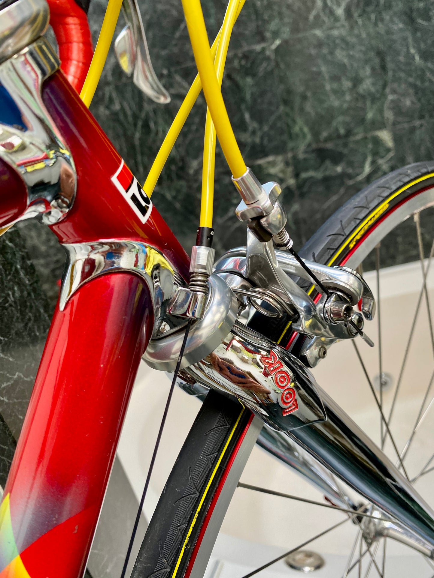 (SIZE 53cm) 1990's LOOK KG243 ROAD BIKE - DURA ACE 25th ANNIVERSARY - EXCEPTIONAL