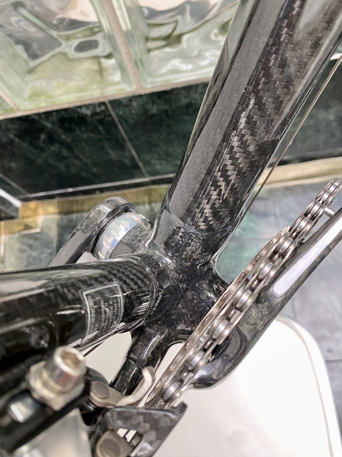 (SIZE 56cm) CLASSIC COLNAGO C50 ROAD BIKE - CAMPAGNOLO RECORD - LIKE NEW / SPOTLESS