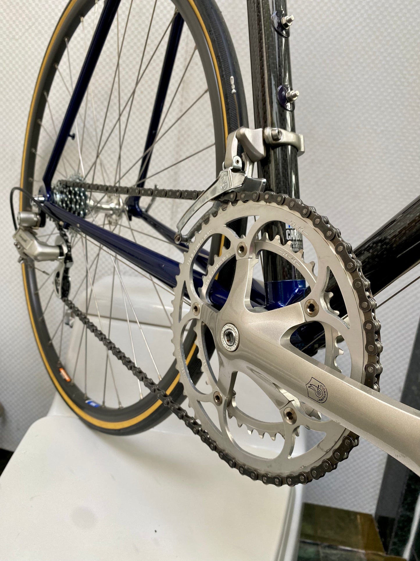 (SIZE 57cm) 1990's TREK 2200 CARBON ROAD BIKE - CAMPAGNOLO