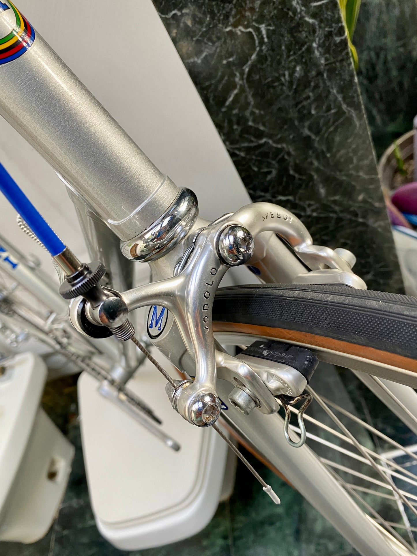 (SIZE 60cm) EARLY-1980's MARINONI SPECIAL ROAD BIKE - CAMPAGNOLO - COLUMBUS SL