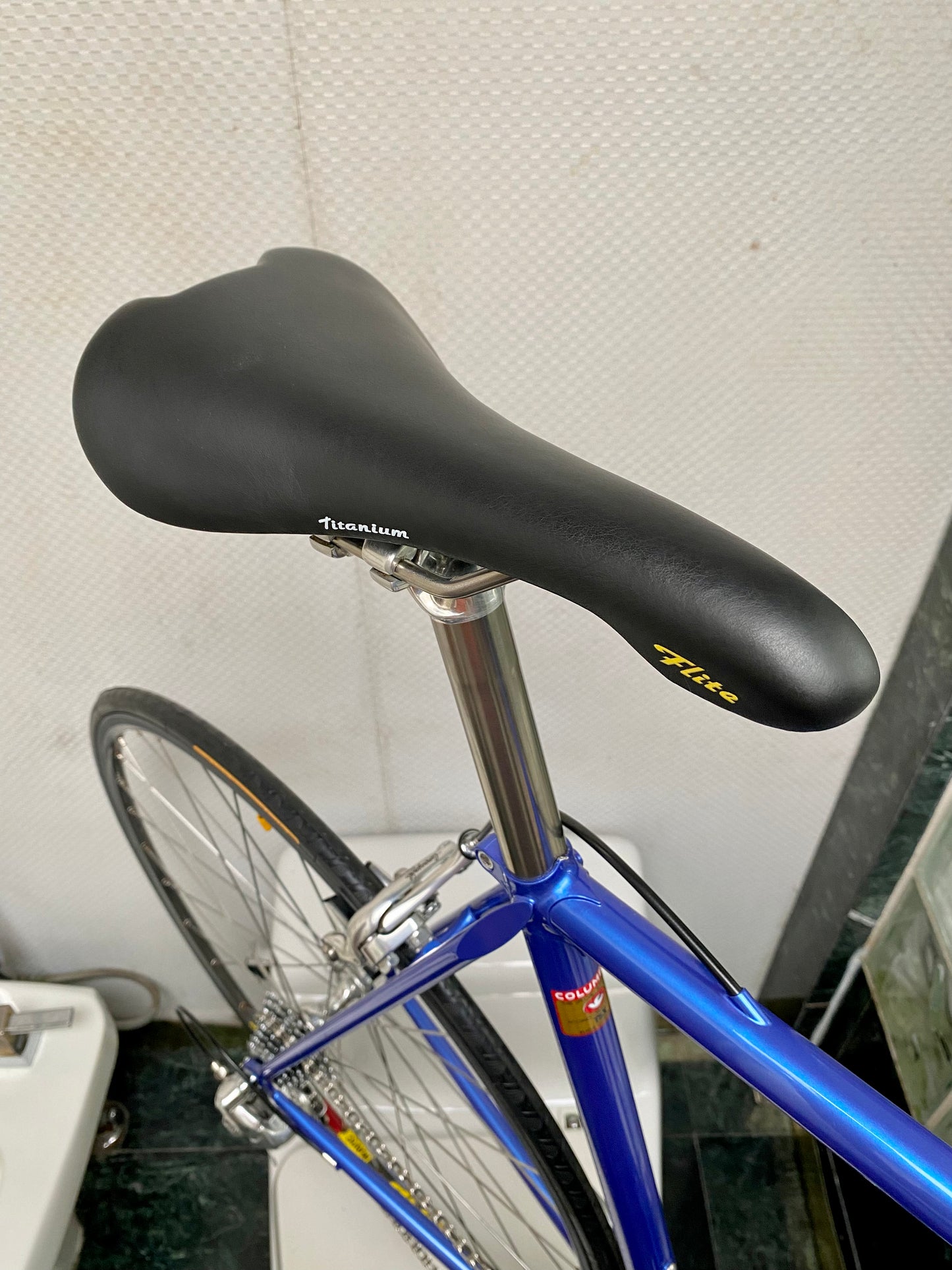 (SIZE 56cm) EARLY-1990's BERTRAND "3000" ROAD BIKE - CAMPAGNOLO RECORD