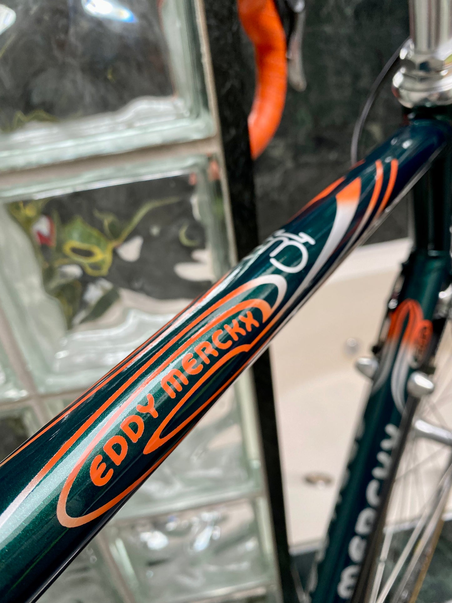 (SIZE 58cm) FULLY CUSTOM EDDY MERCKX STRADA O.S. 20th ANNIVERSARY NEO-RETRO BUILD - CAMPAGNOLO CENTAUR