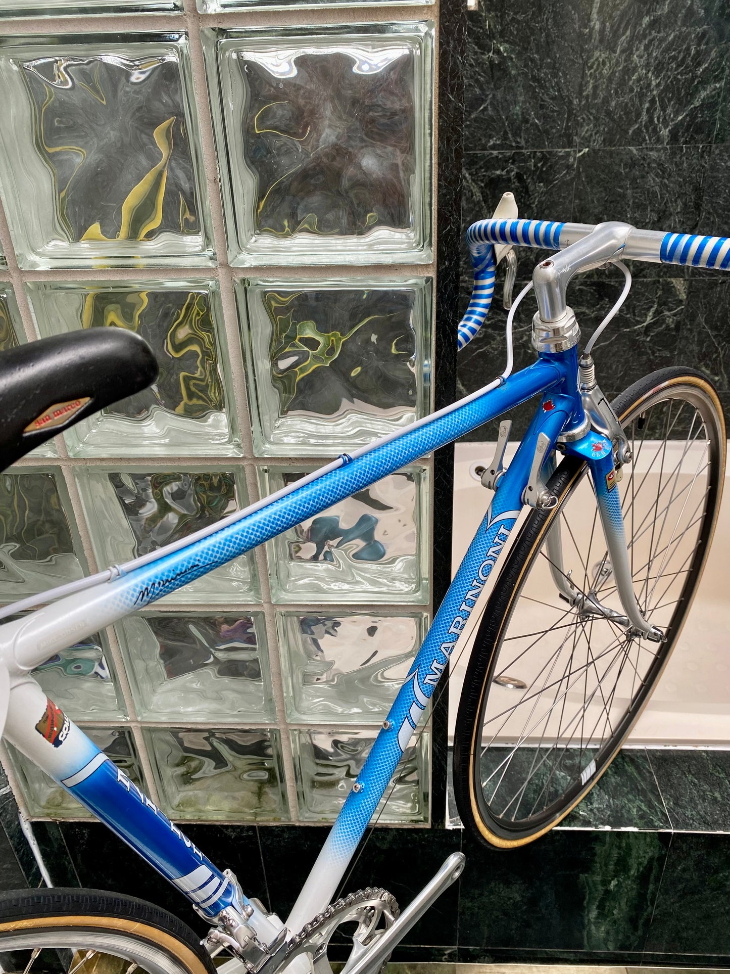 (SIZE 51cm) 1980's MARINONI SPECIAL ROAD BIKE - CAMPAGNOLO C-RECORD DELTA GROUPSET