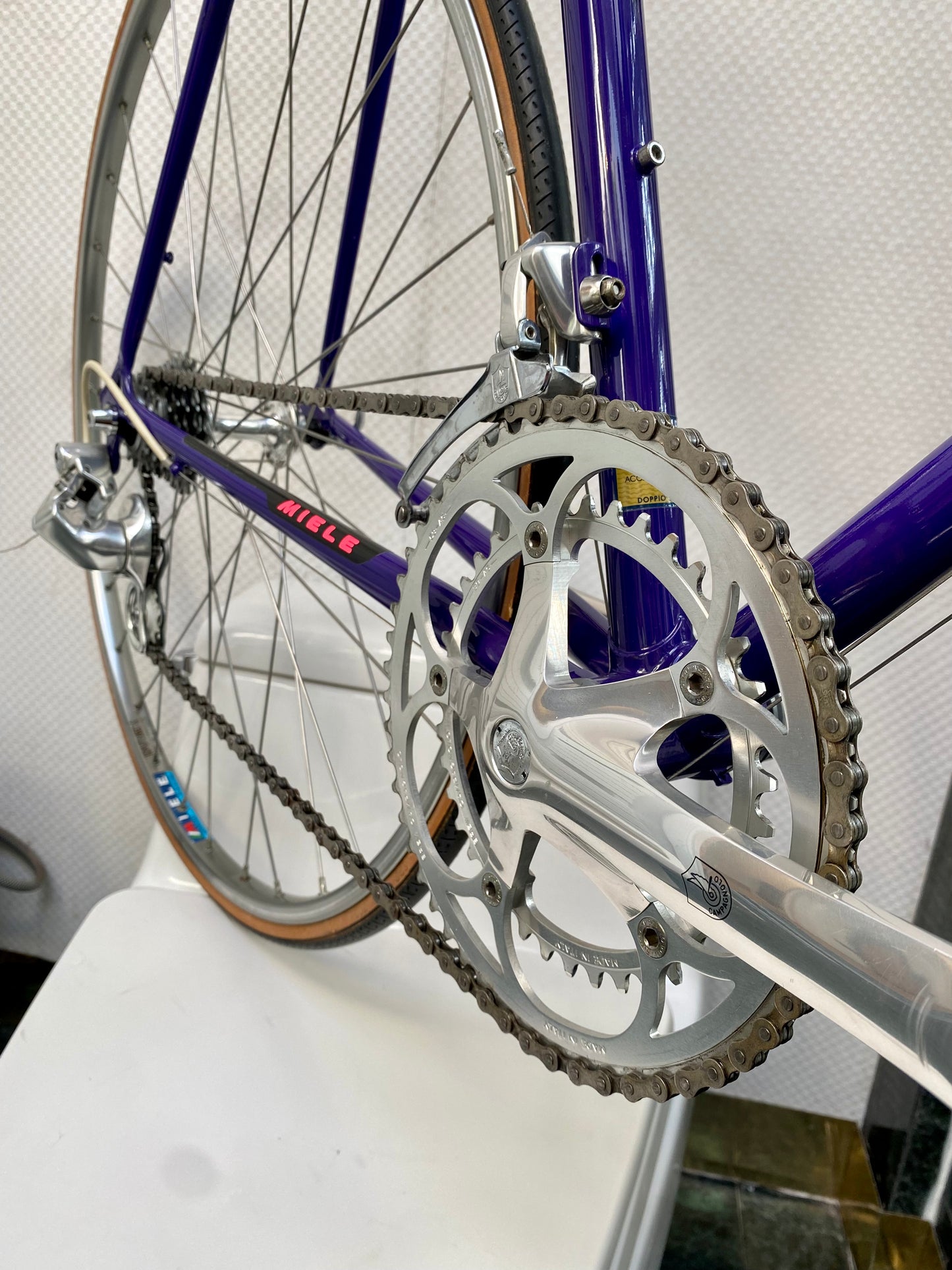 (SIZE 59cm) 1980's MIELE LATINA ROAD BIKE - CAMPAGNOLO ATHENA