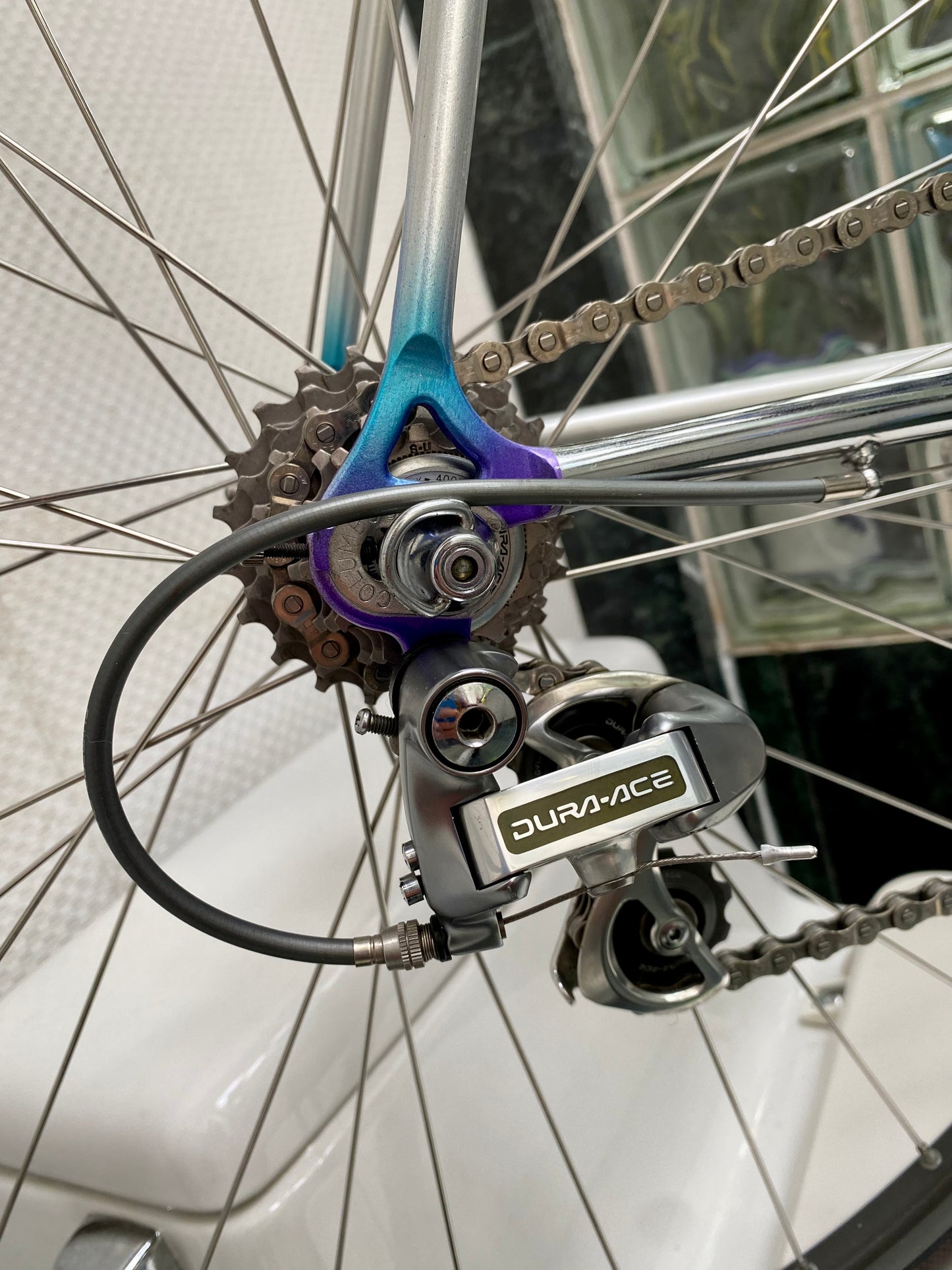 (SIZE 56cm) EARLY-1990's MARINONI CORSA ROAD BIKE - SHIMANO DURA ACE - SPOTLESS / PERFECT