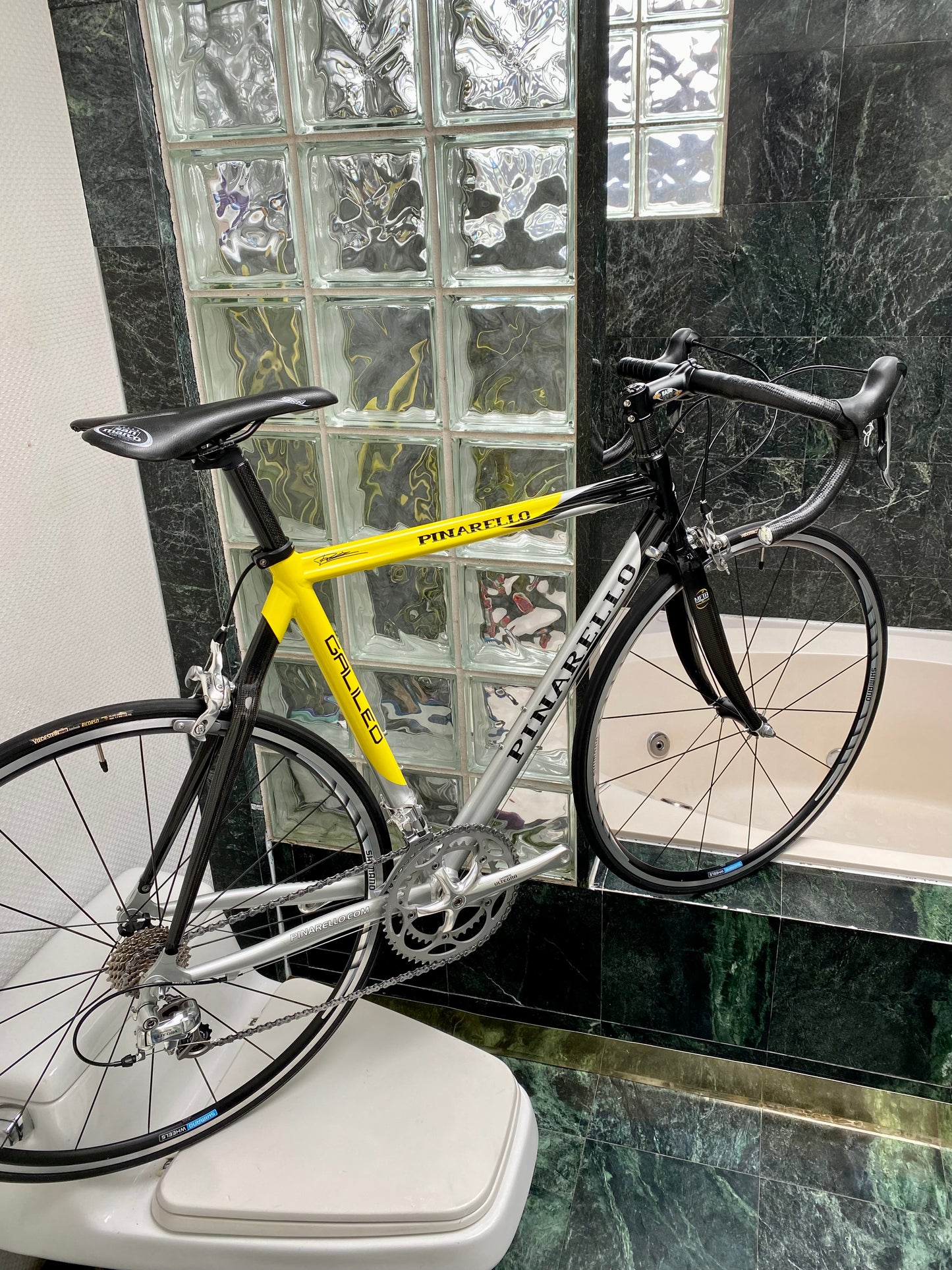 (SIZE 55cm) CLASSIC PINARELLO GALILEO ROAD BIKE - SHIMANO ULTEGRA - LIKE NEW