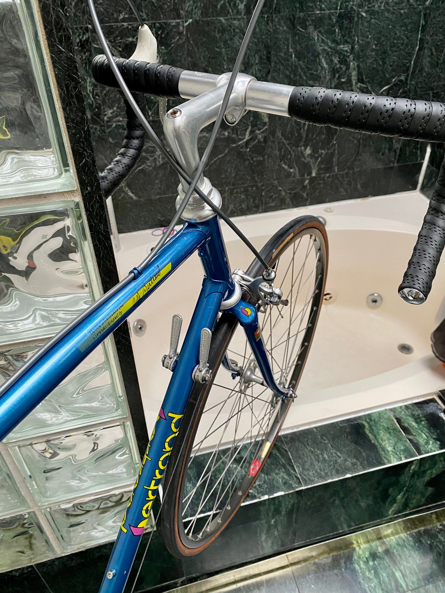 (SIZE 57cm) 1980's BERTRAND ROAD BIKE - CAMPAGNOLO - COLUMBUS SL