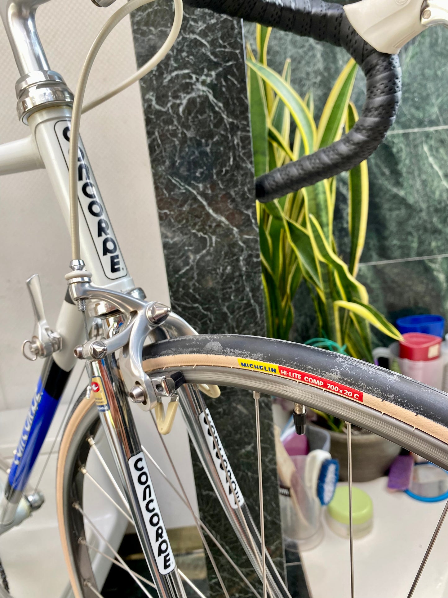 (SIZE 56cm) 1980's CONCORDE GAVINA ROAD BIKE - CAMPAGNOLO CHORUS - SPOTLESS