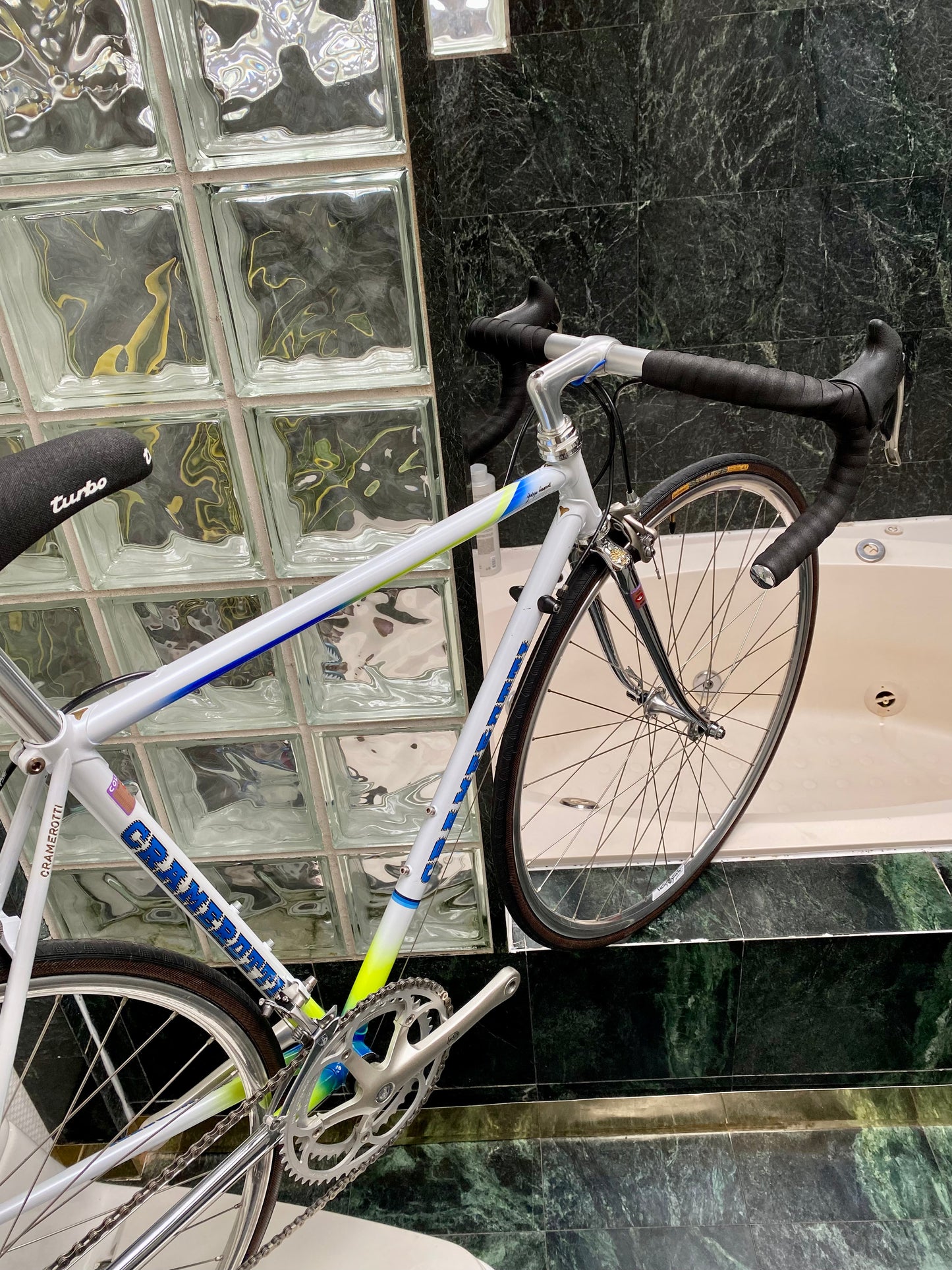 (SIZE 52cm) 1990's CRAMEROTTI ROAD BIKE - CAMPAGNOLO - CUSTOM BUILT - SPOTLESS