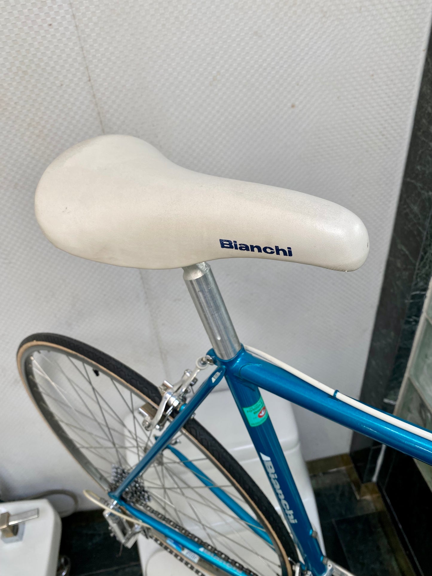 (SIZE 54cm) 1980's BIANCHI ROAD BIKE - CAMPAGNOLO