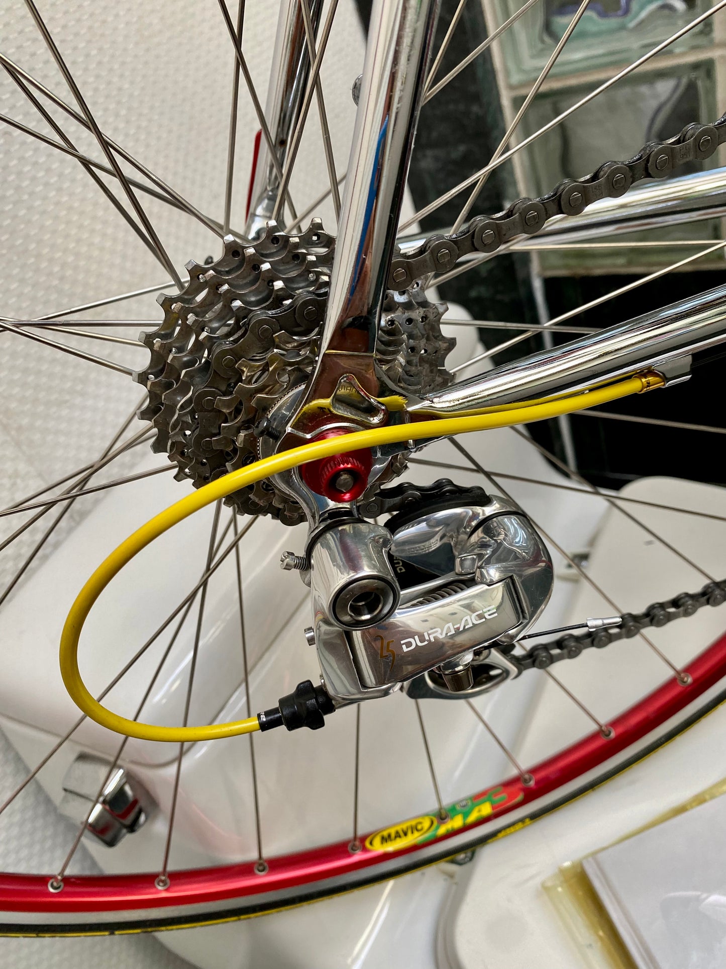 (SIZE 53cm) 1990's LOOK KG243 ROAD BIKE - DURA ACE 25th ANNIVERSARY - EXCEPTIONAL