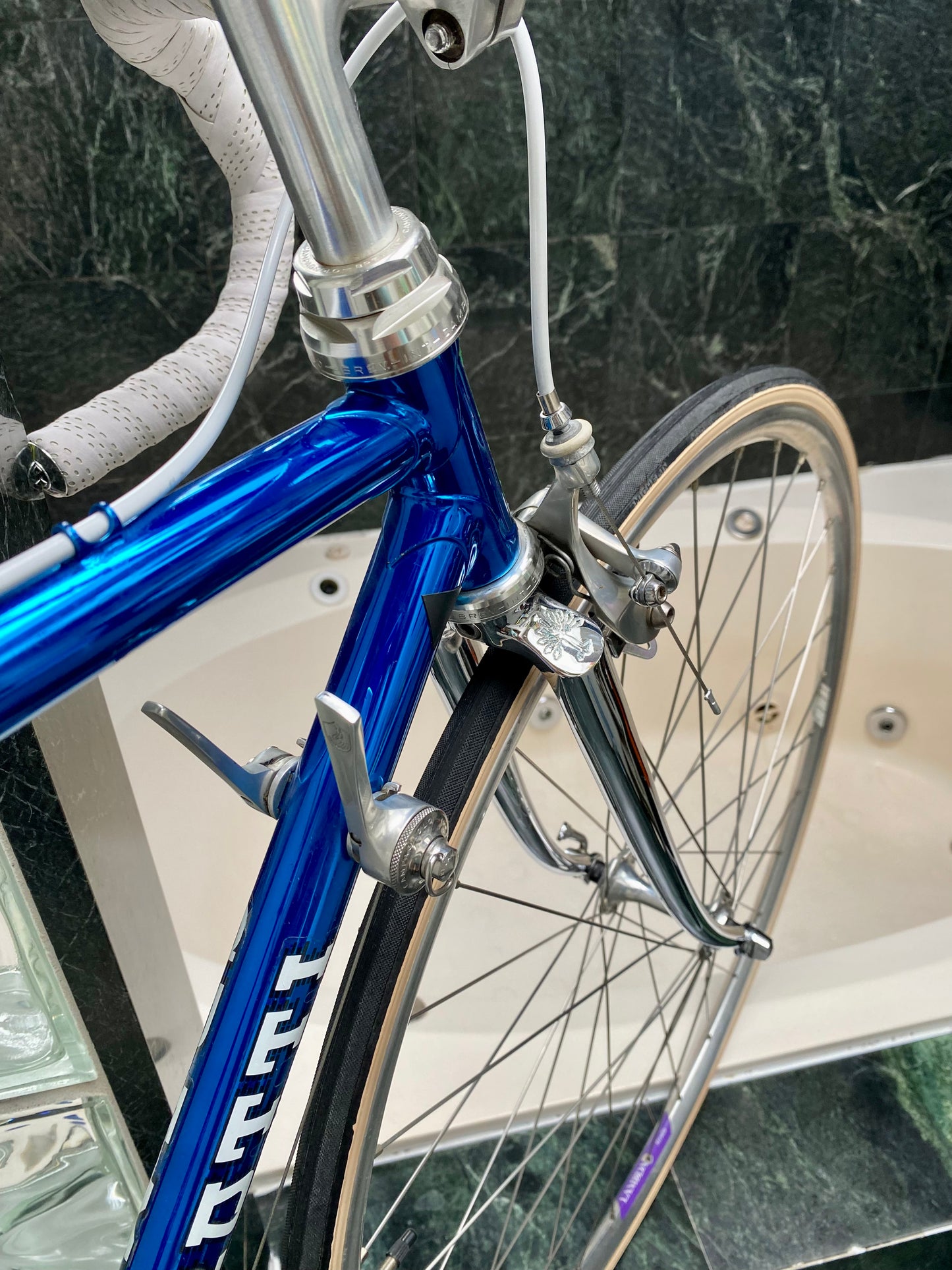 (SIZE 50cm) 1980's CRAMEROTTI ROAD BIKE - CUSTOM BUILT - CAMPAGNOLO ATHENA