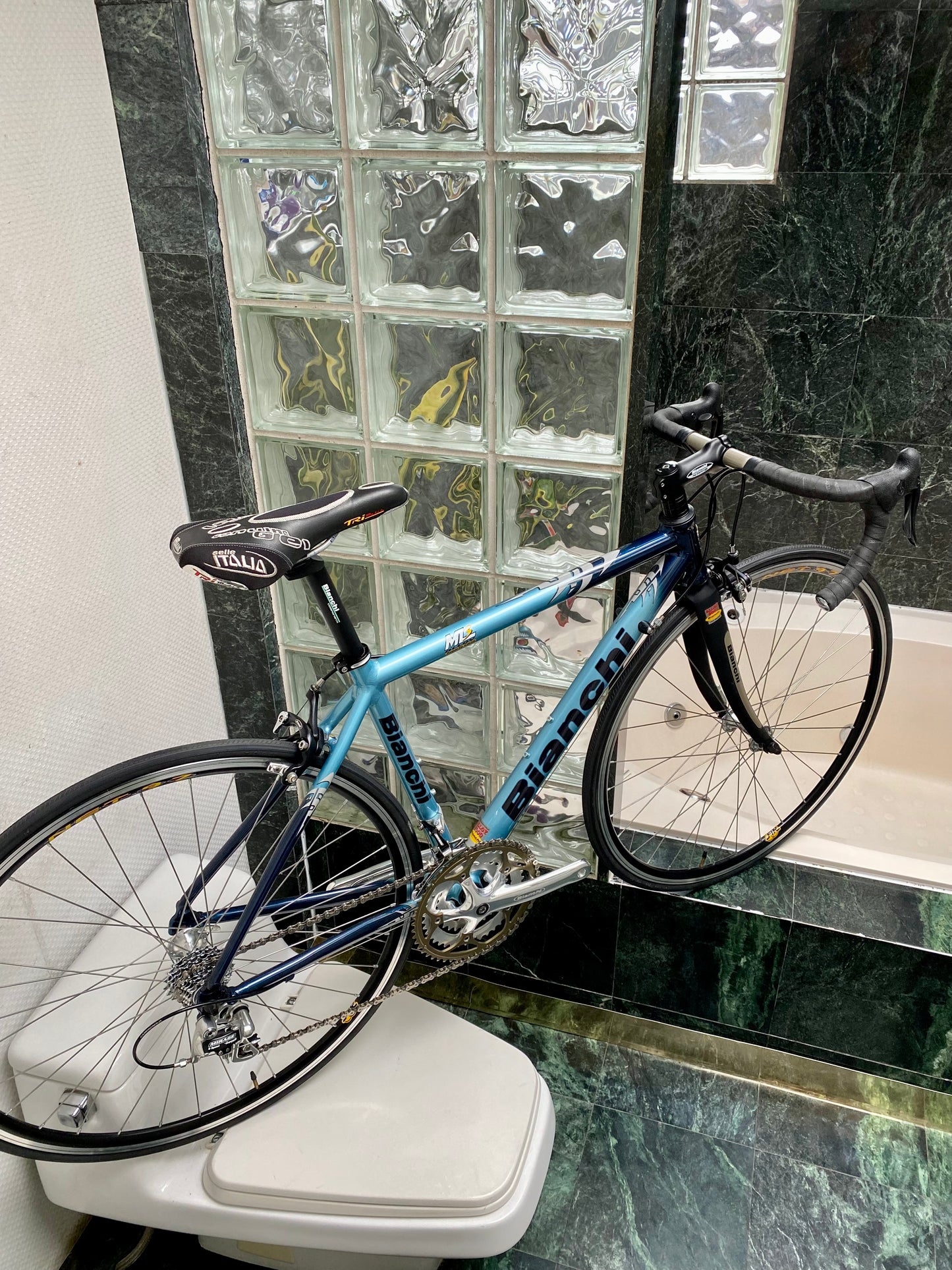 (SIZE 51cm) NOS / BRAND NEW CLASSIC BIANCHI ROAD BIKE - CAMPAGNOLO