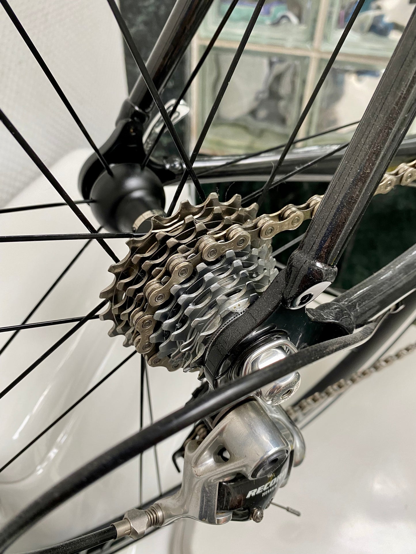 (SIZE 53cm) 2004 COLNAGO PRESIDENT LEONARDO DA VINCI ROAD BIKE - CAMPAGNOLO RECORD