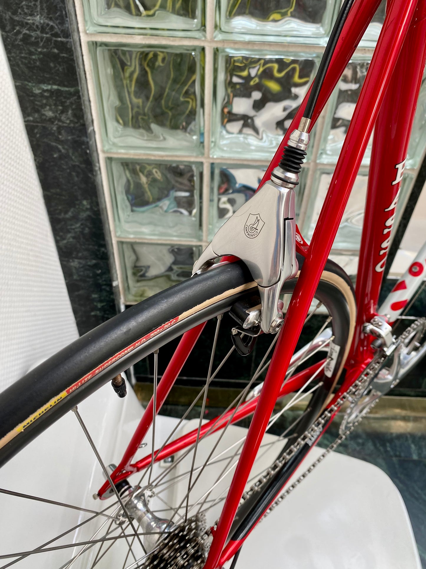 (SIZE 56cm) EARLY-1990's BASSO FIOR DI LOTO ROAD BIKE - NOS / NEW - CAMPAGNOLO C-RECORD DELTA